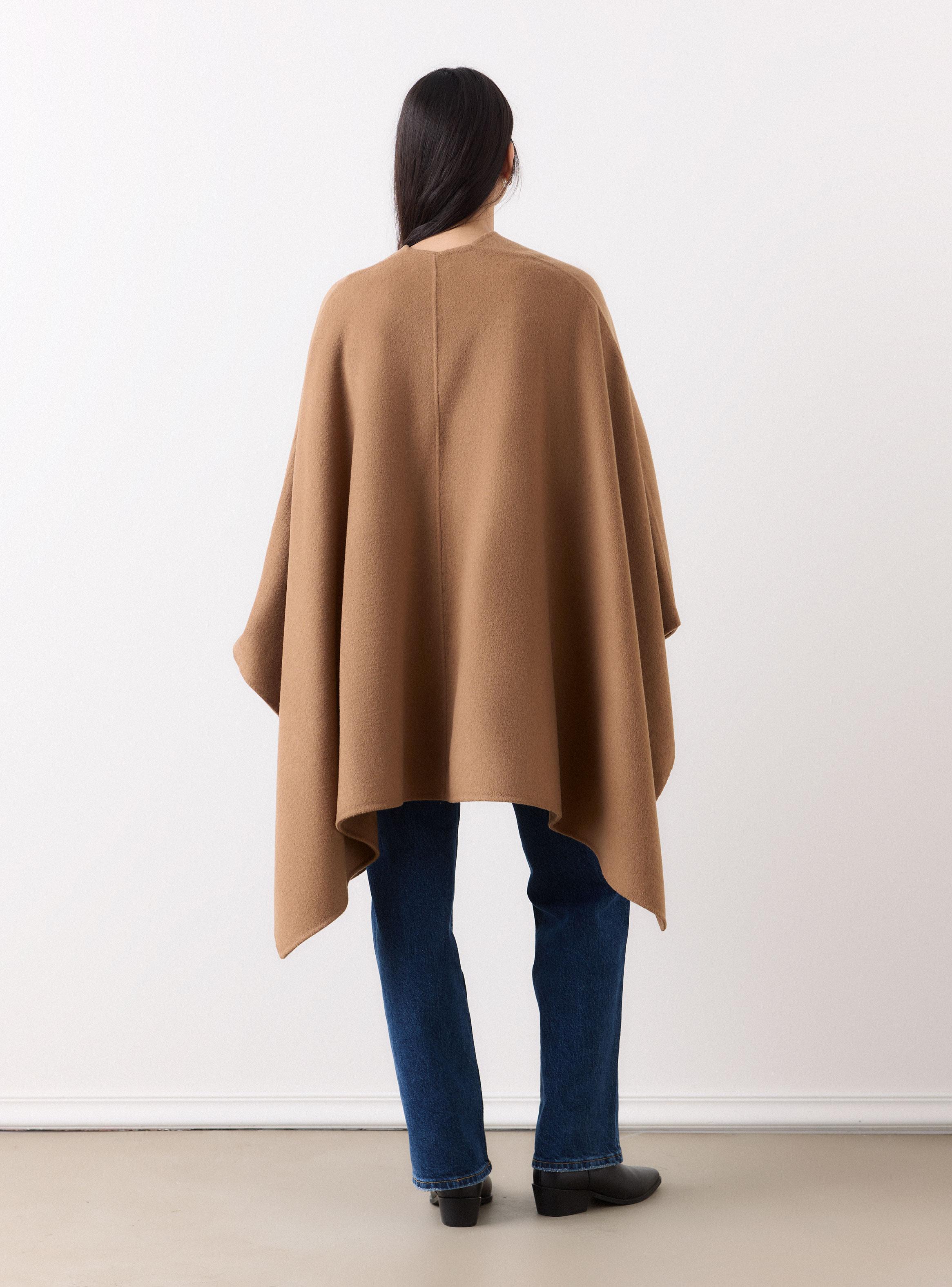 Abrigo Lana Hecho a Mano-5