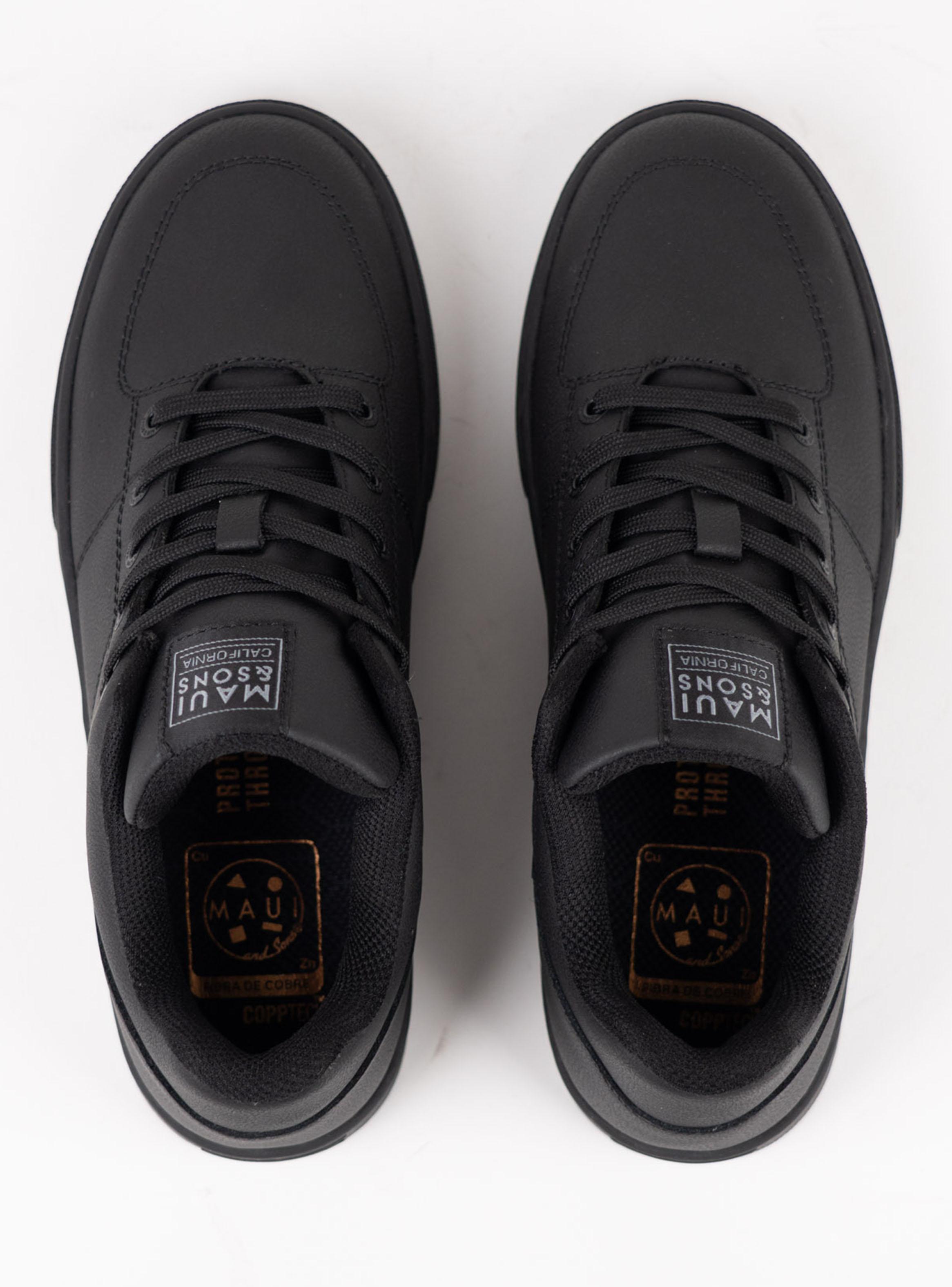 Zapato Escolar Black Lisa Cuero Hombre-5