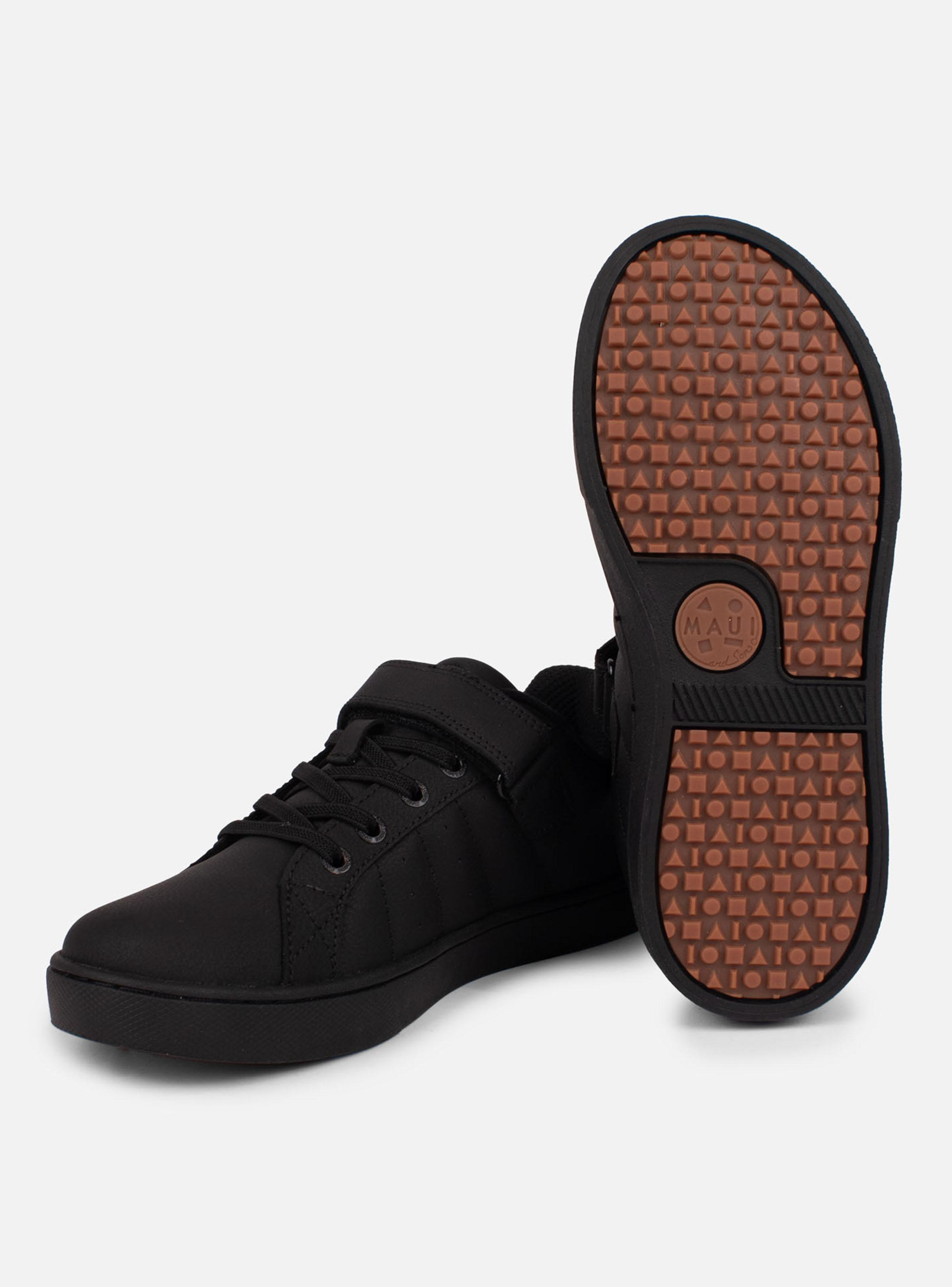 Zapato Escolar Cuero con  Velcro Niño-4