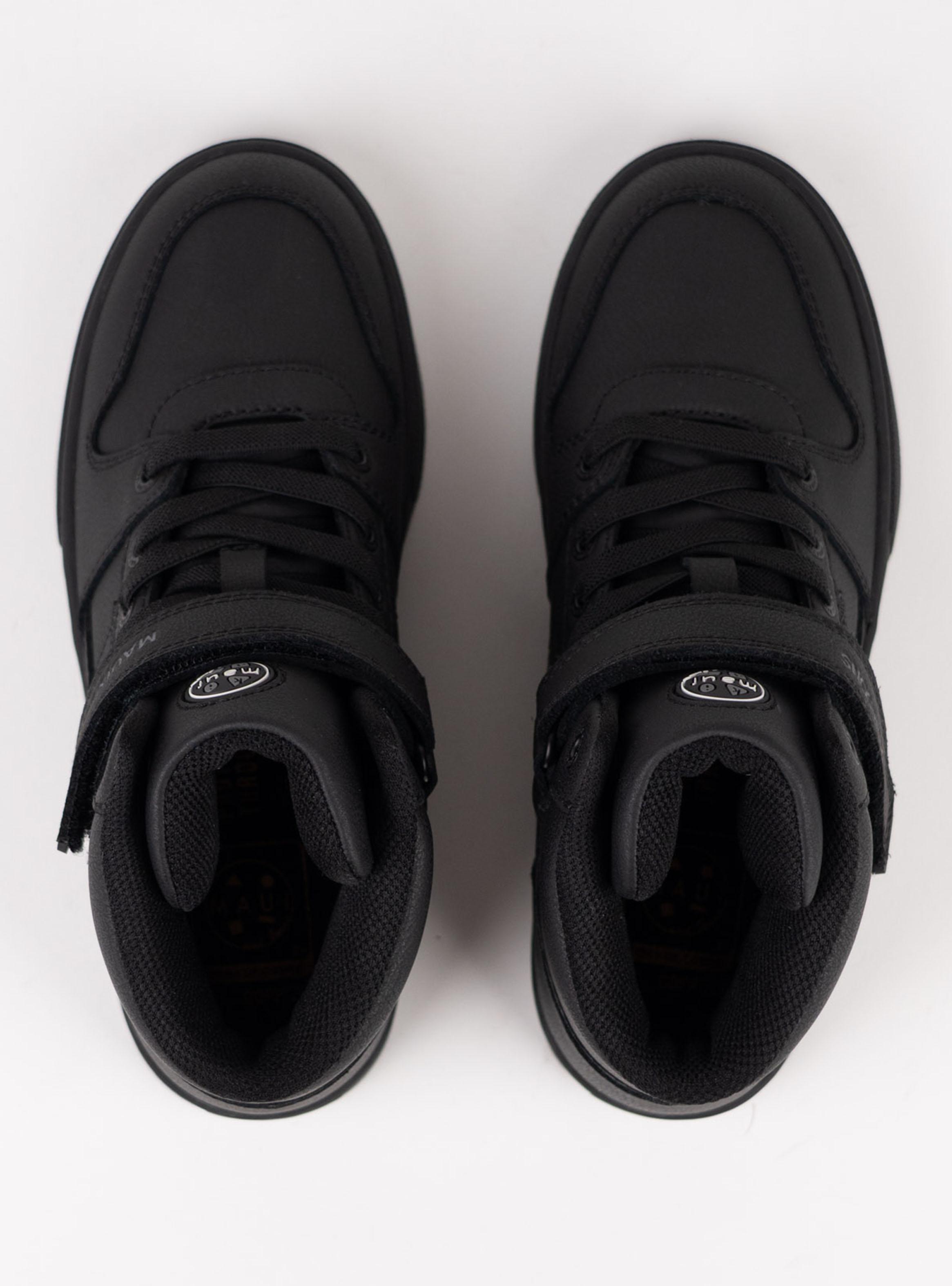 Zapato Escolar Caña Velcro Cuero Niño T.29 a 34-2