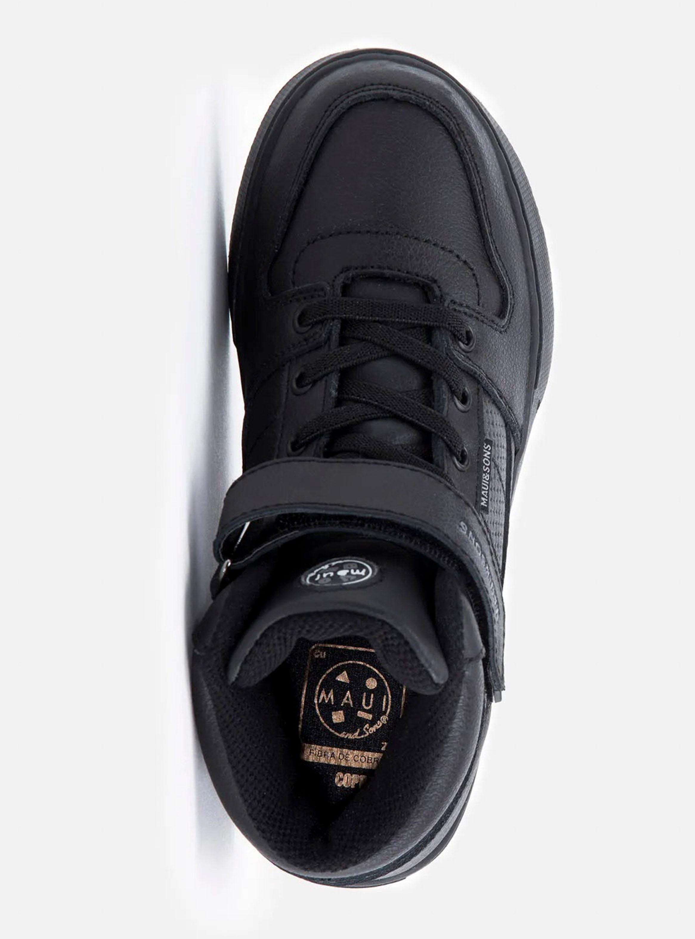 Zapato Escolar Caña Velcro Cuero Niño T.29 a 34-3