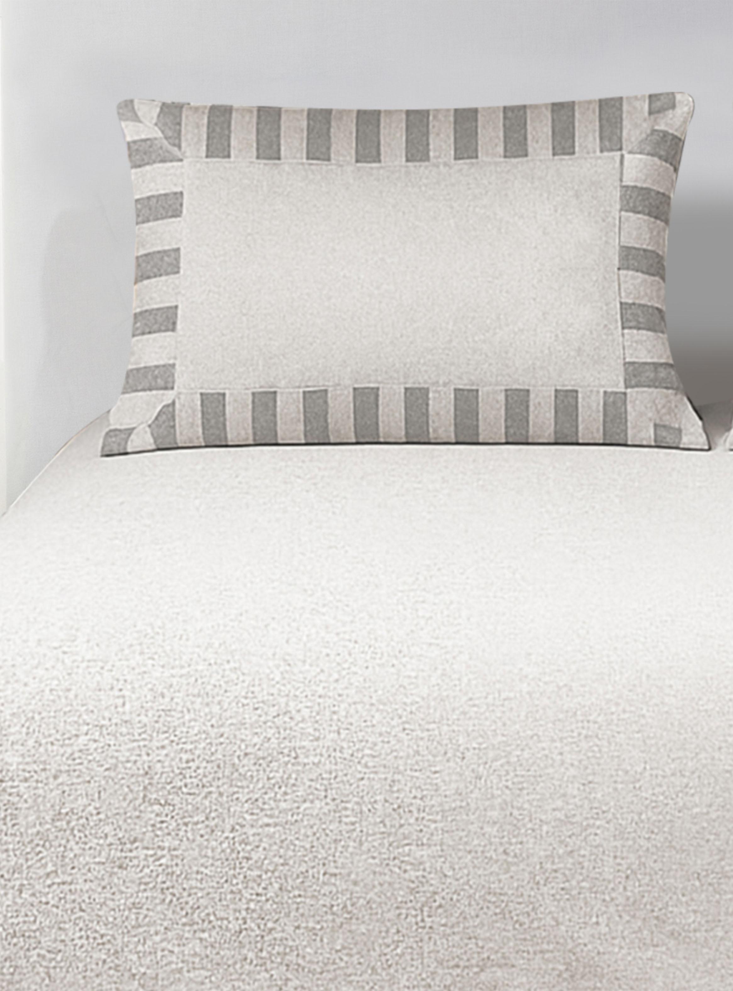 Cubrecama Algodón Bianca Gris Super King-2