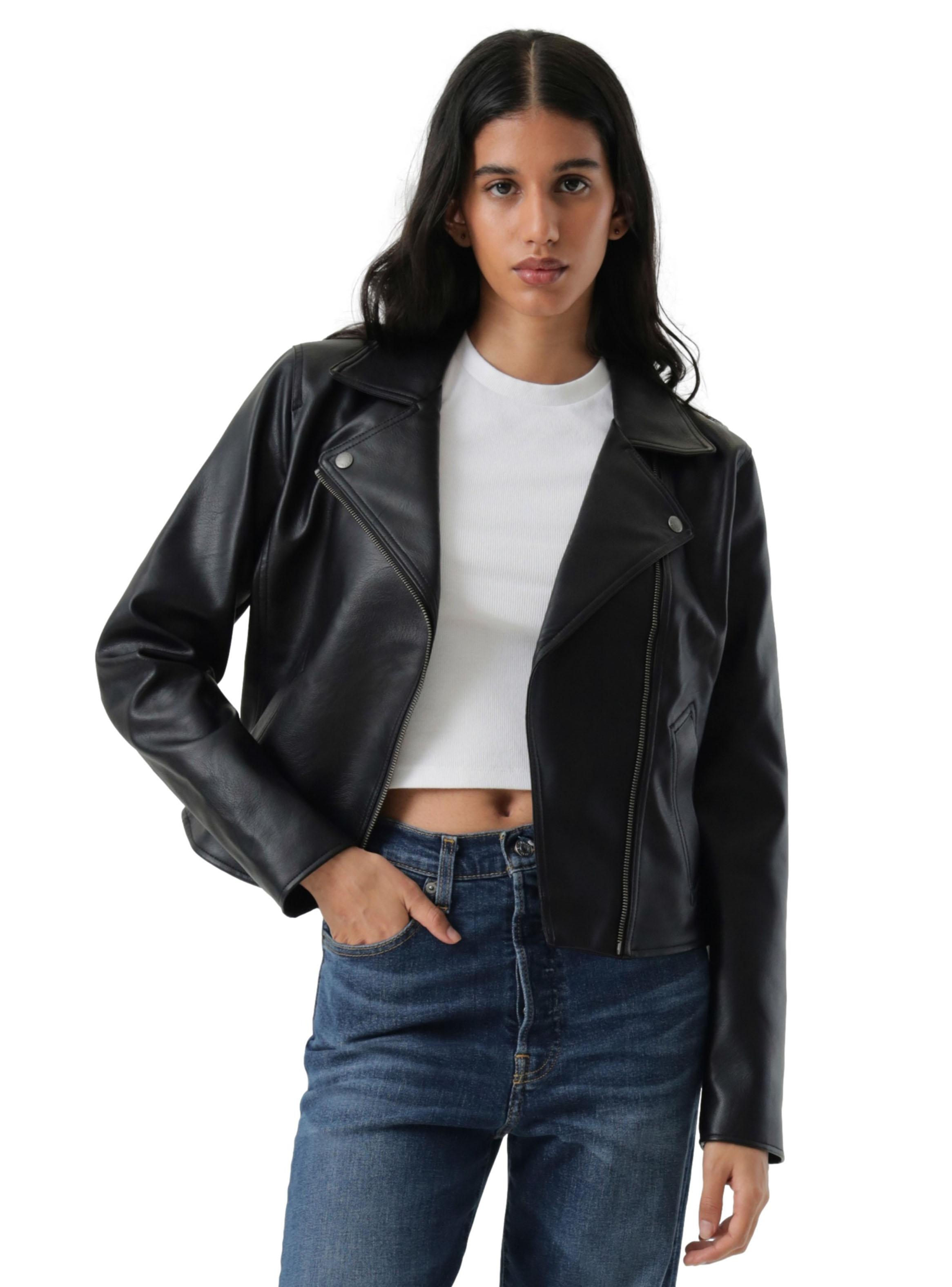 Chaqueta Moto con Cierre-0