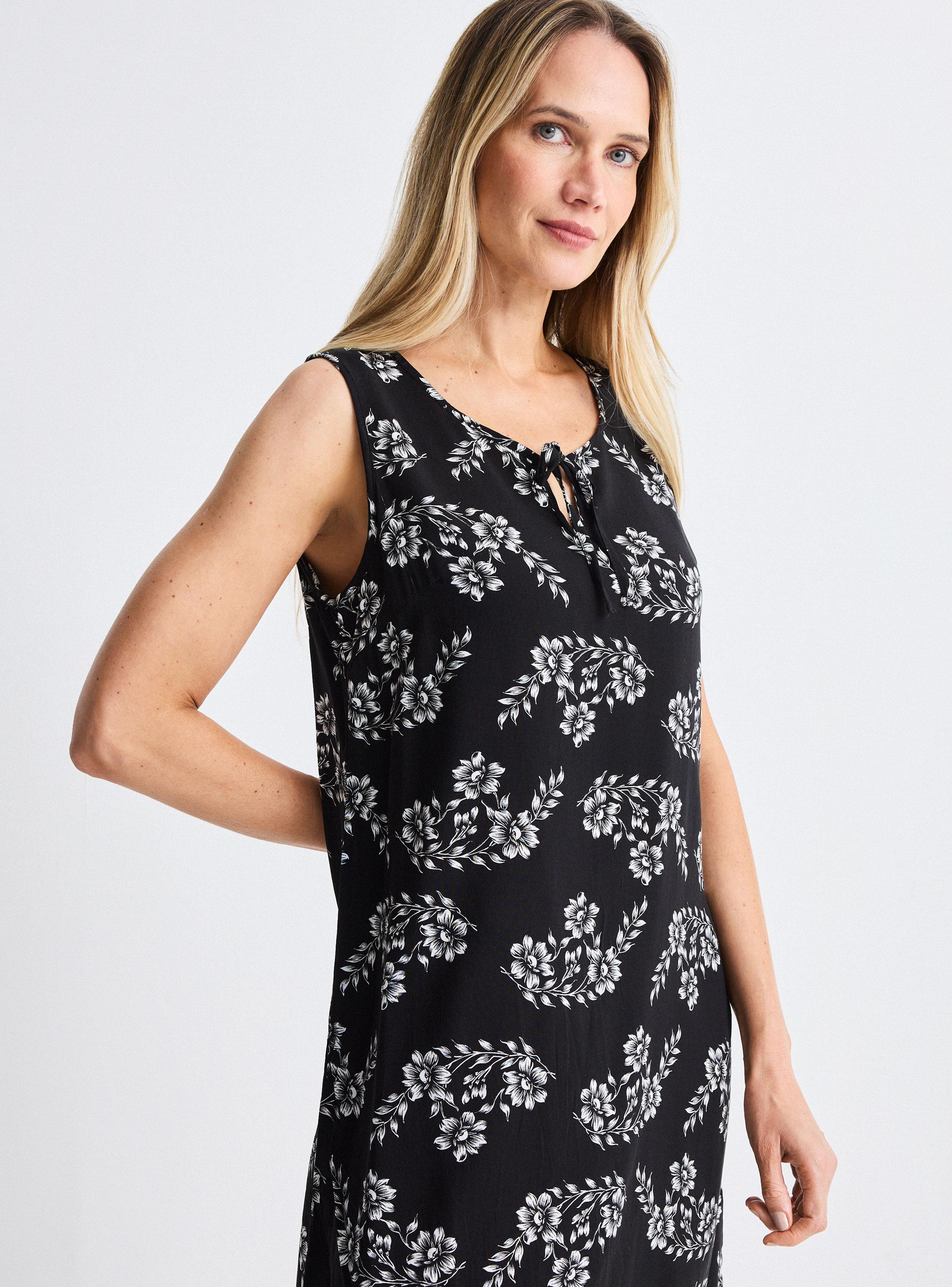 Vestido Amarre en el Cuello-2