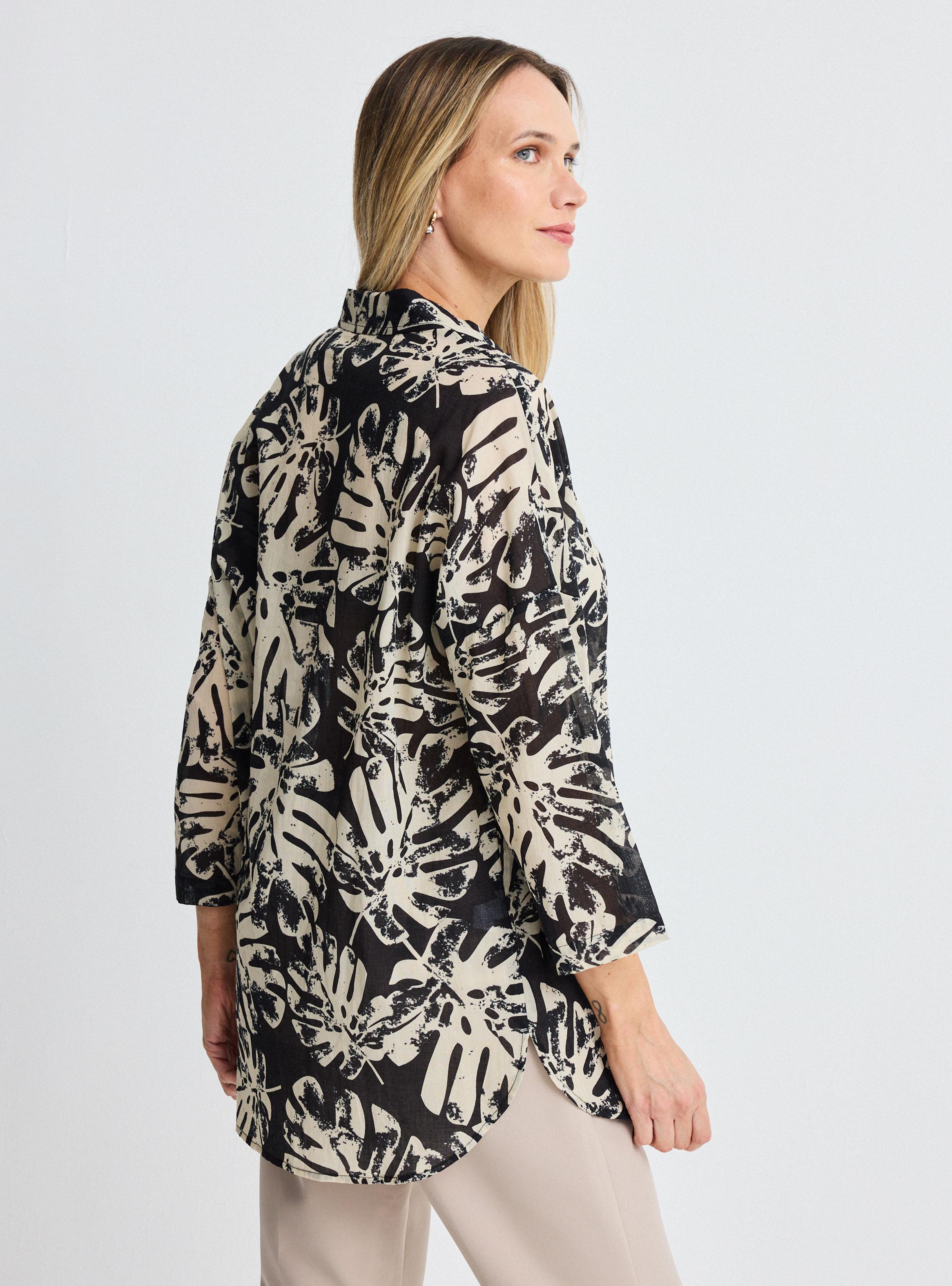 Blusa Cuello Camisero-1