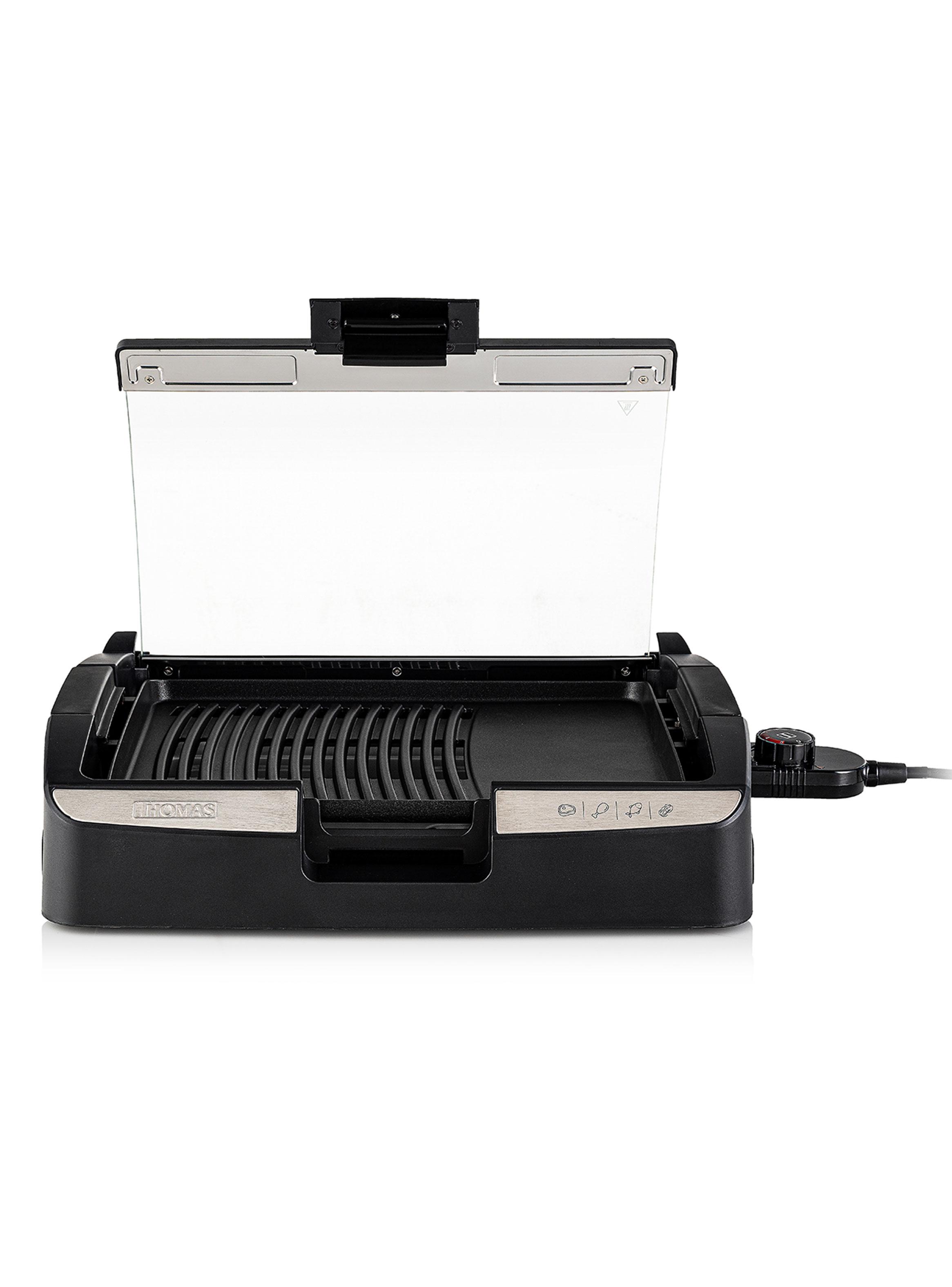 Parrillera Eléctrica 1500W TH-224 Negro-0