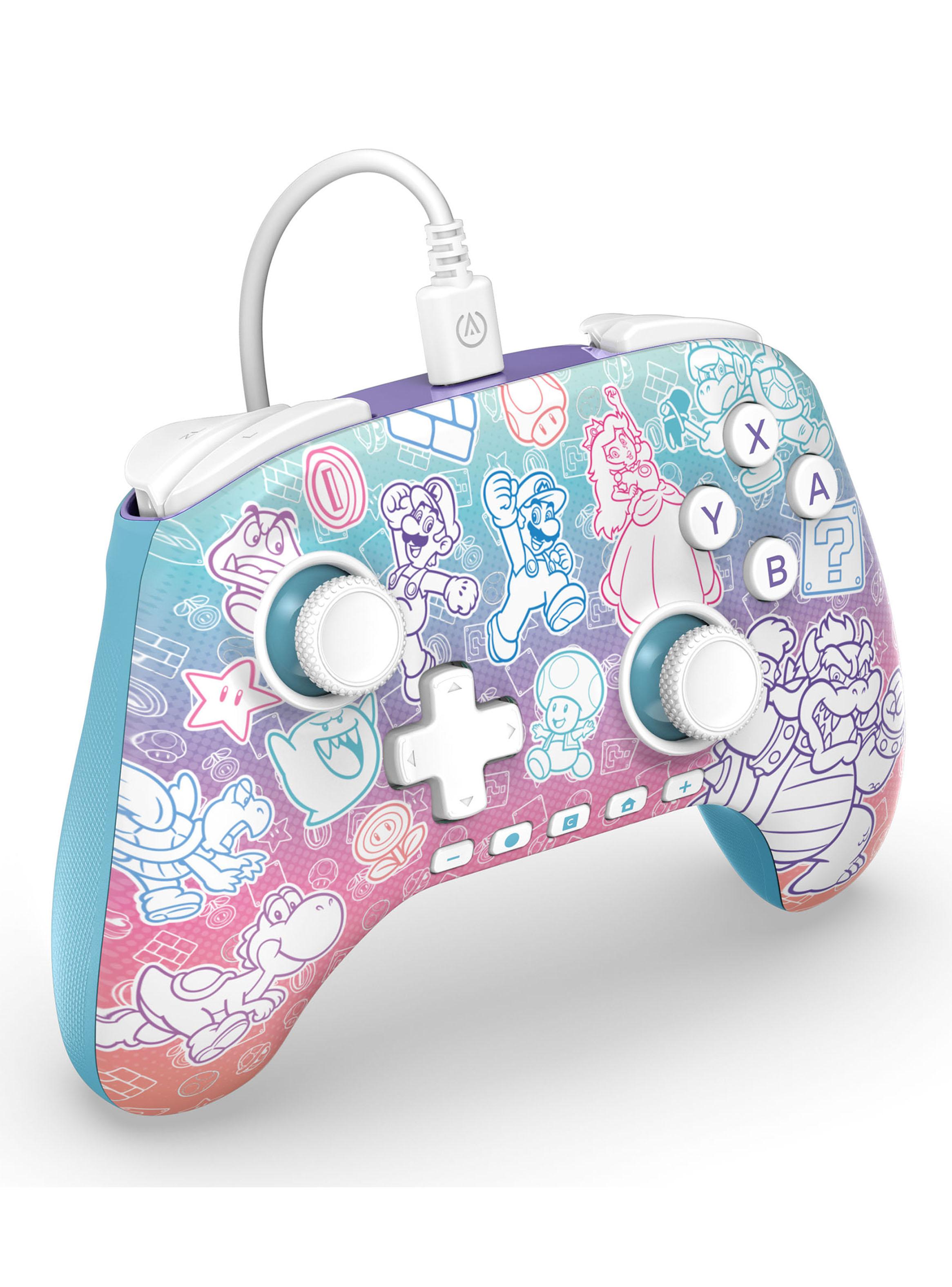 Control Gamer Alámbrico NS2 Mushroom Kingdom-3