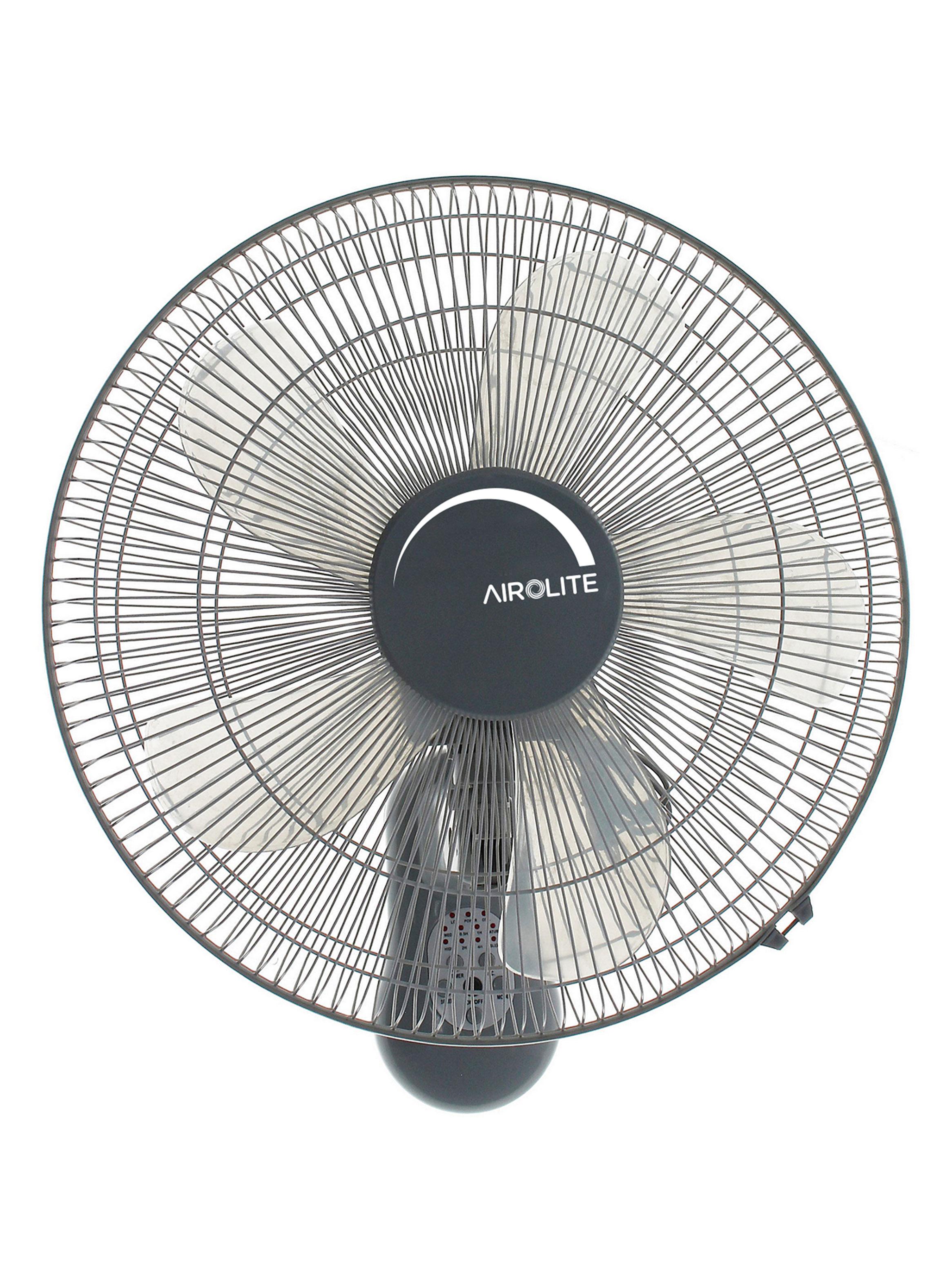 Ventilador de Muro 16'' 50W con Timer y Control Remoto V16M6R Negro-0