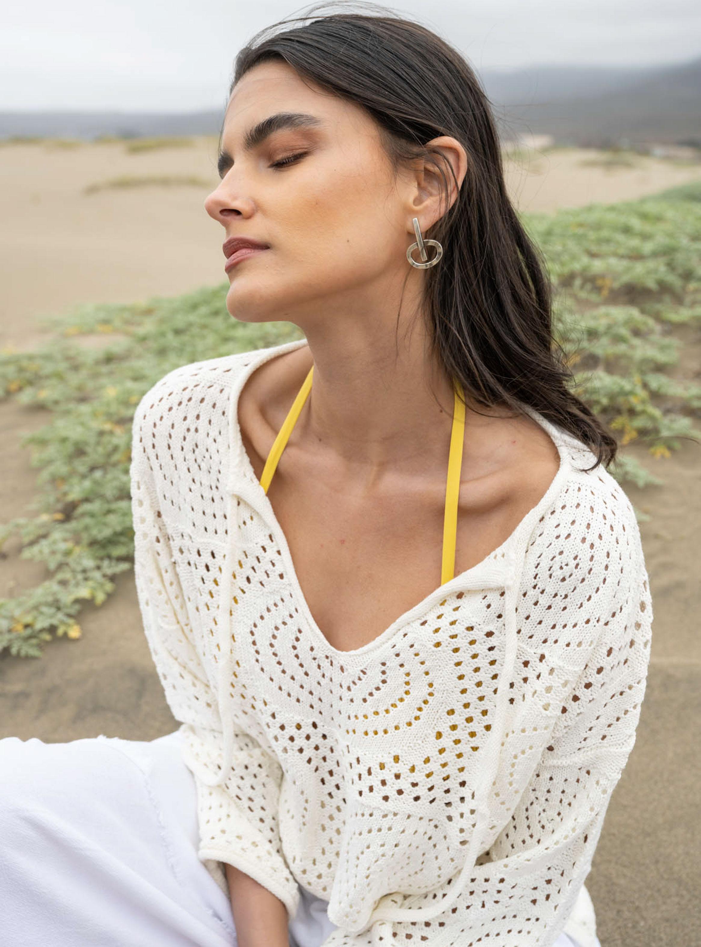 Chaleco Calado Portofino Blanco-2