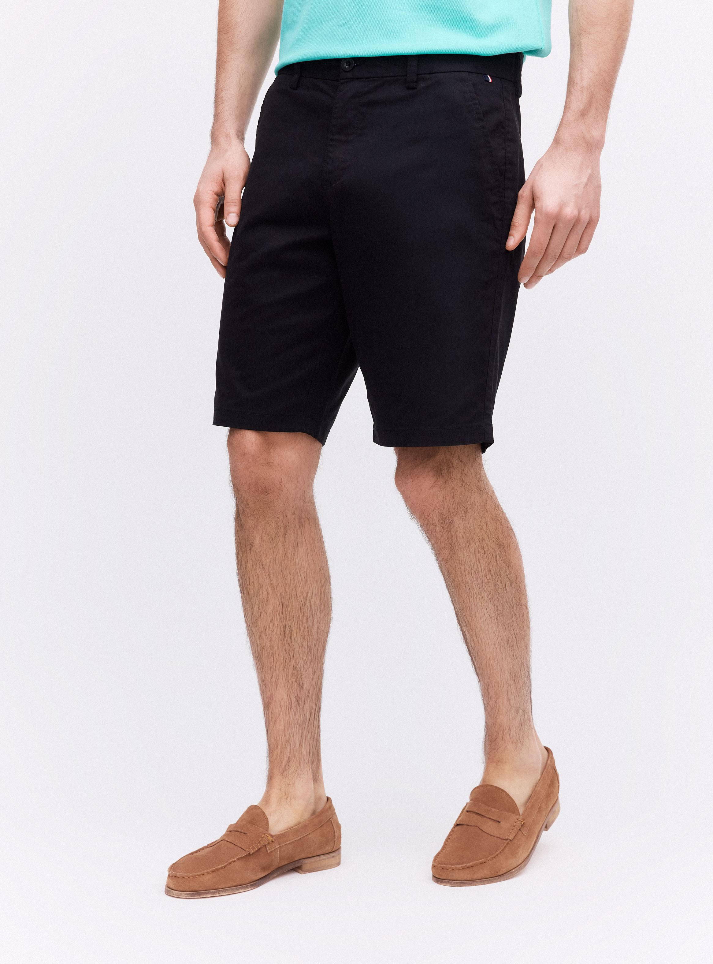 Short Liso Chino Tiro Medio-0
