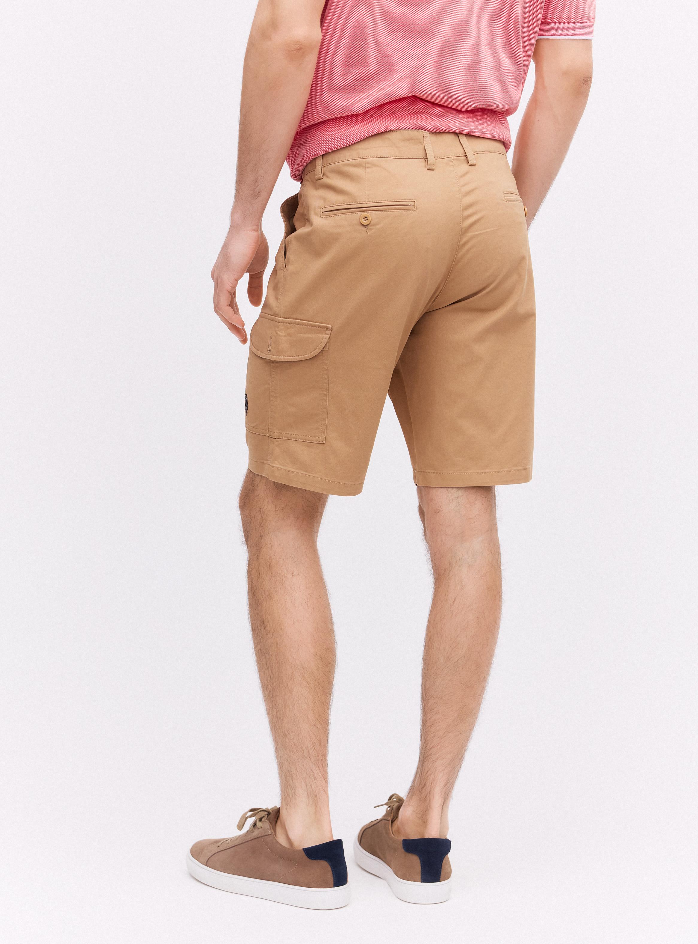 Short Cargo Tiro Medio Regular Fit-1