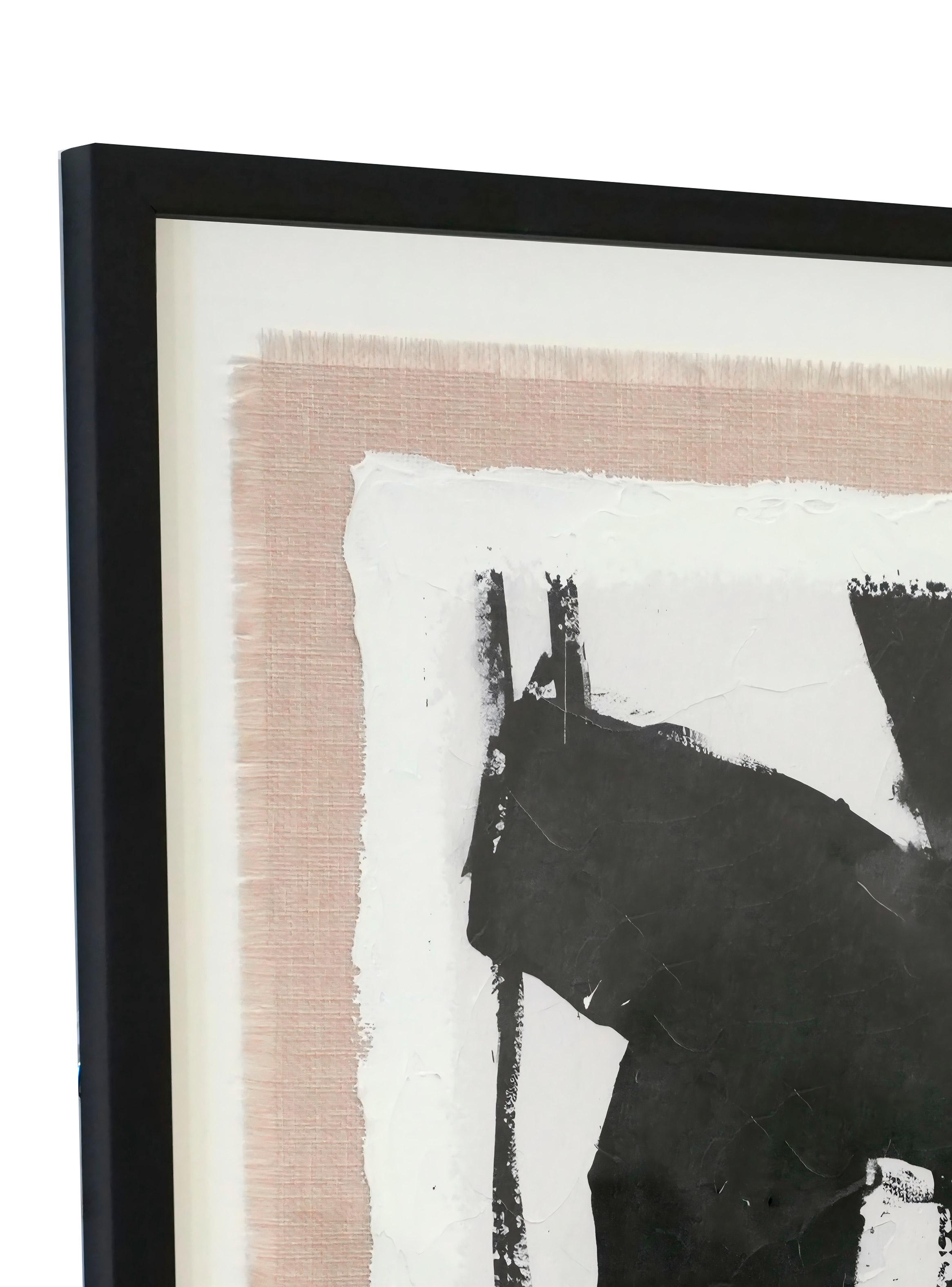 Cuadro Abstracto Negro-2