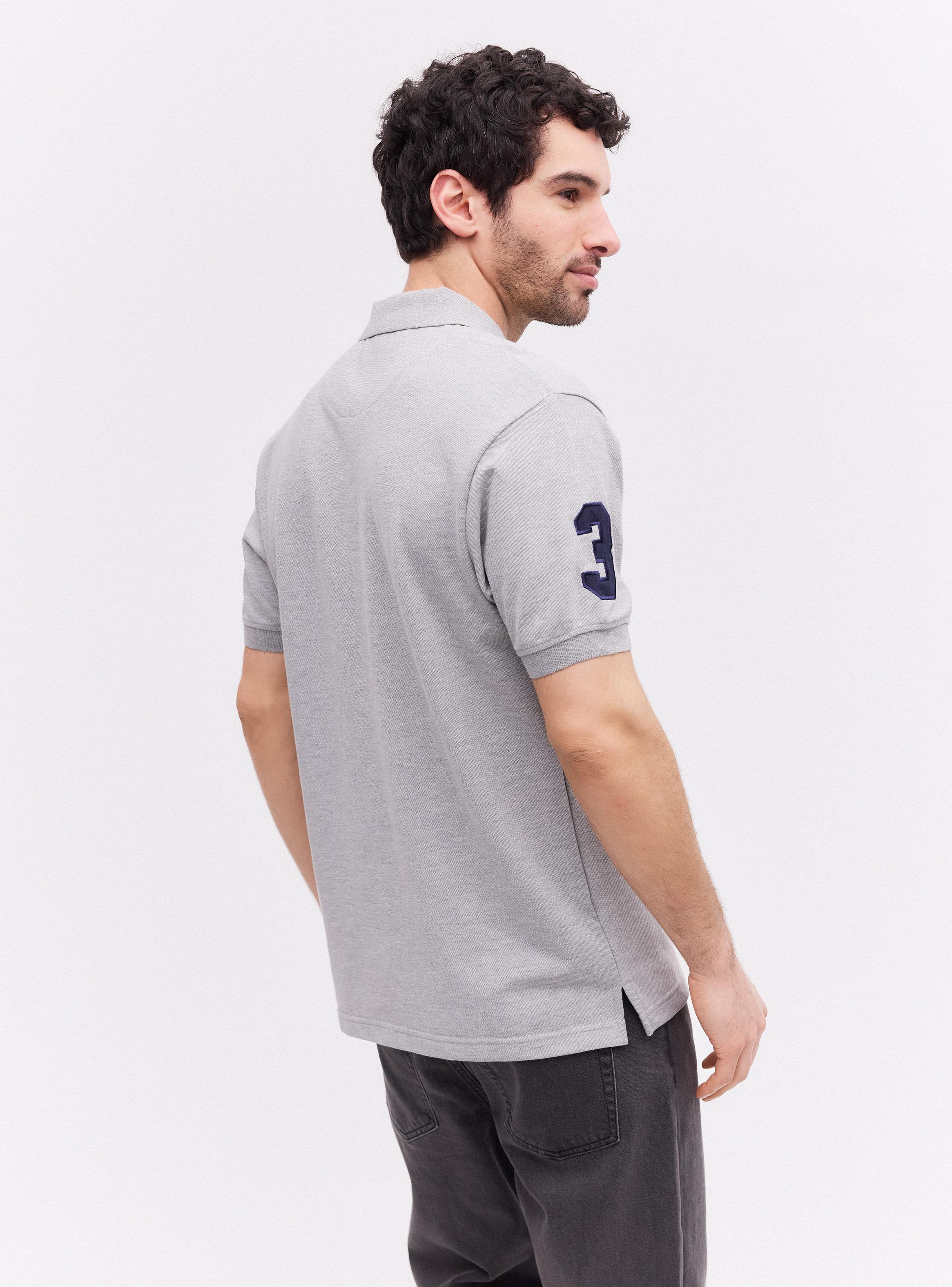 Polera Manga Corta Piqué Caballo Grande-1