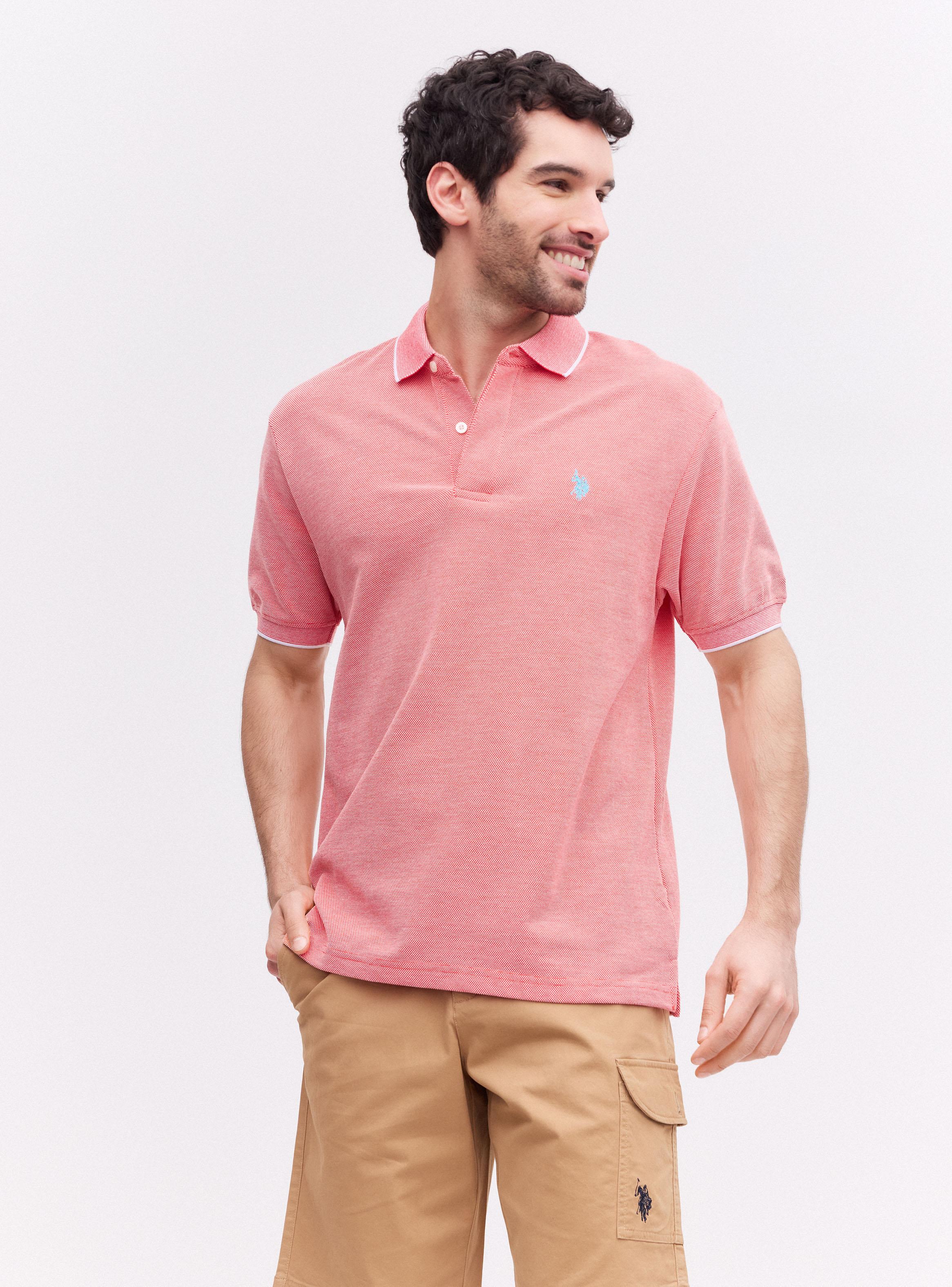 Polera Piqué Manga Corta Texturada-0