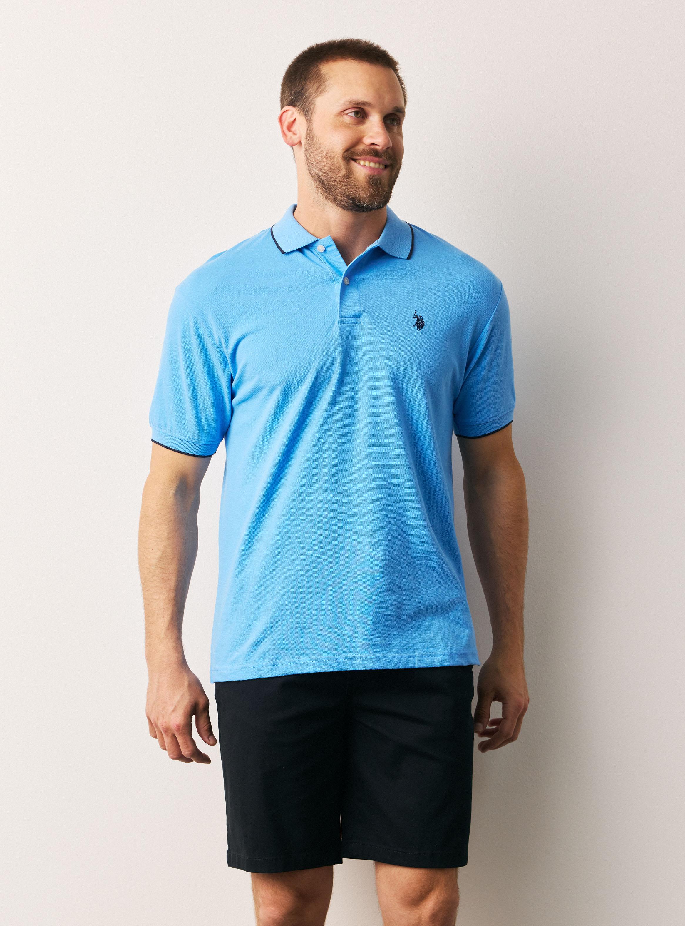 Polera Piqué Caballo Bolsillo-0