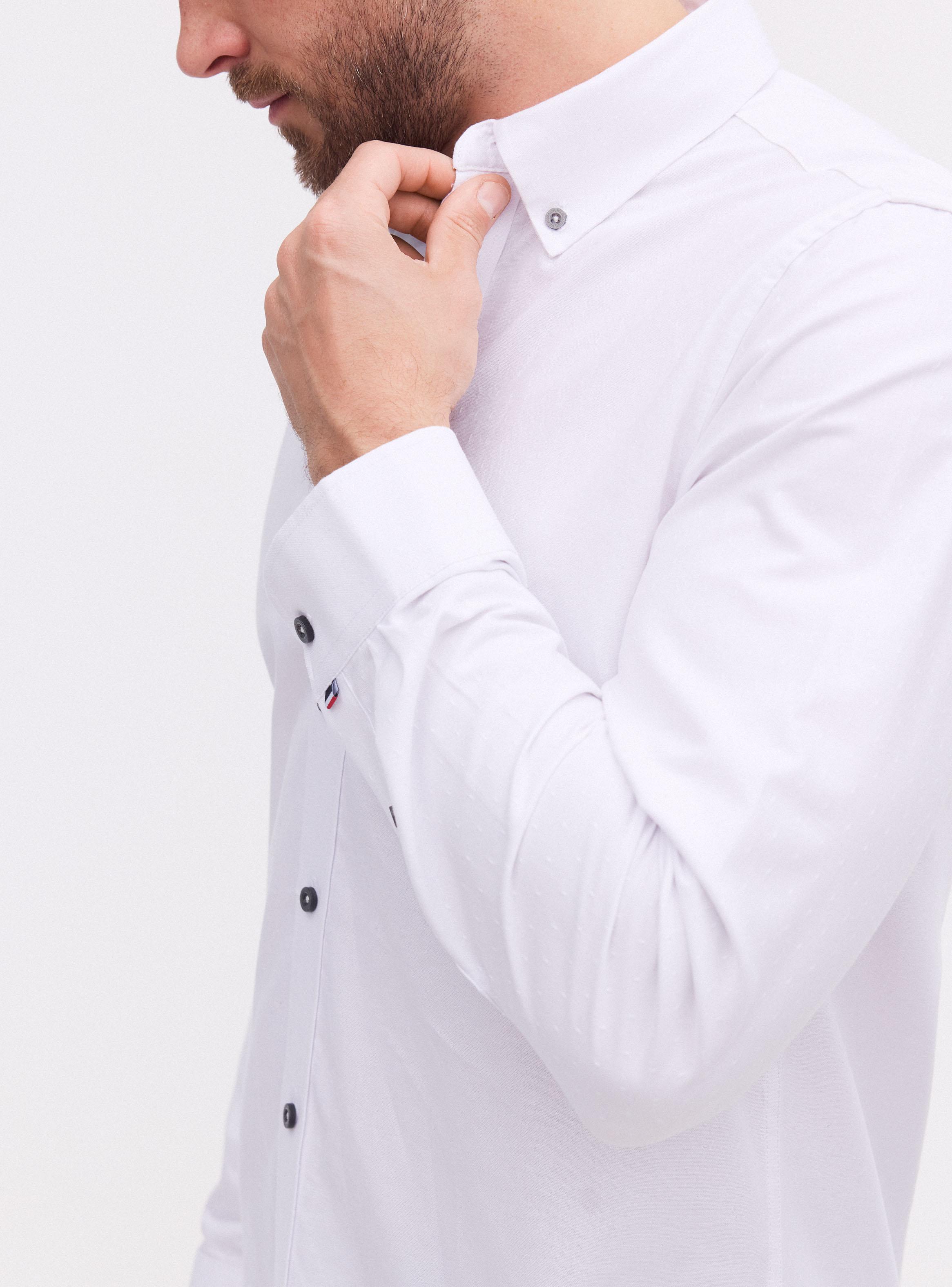 Camisa Algodón Manga Larga Regular Fit-3