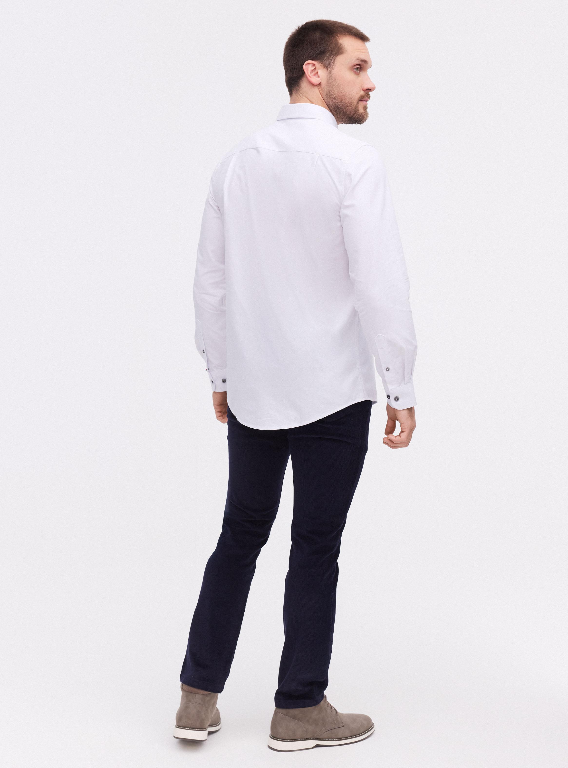 Camisa Algodón Manga Larga Regular Fit-5
