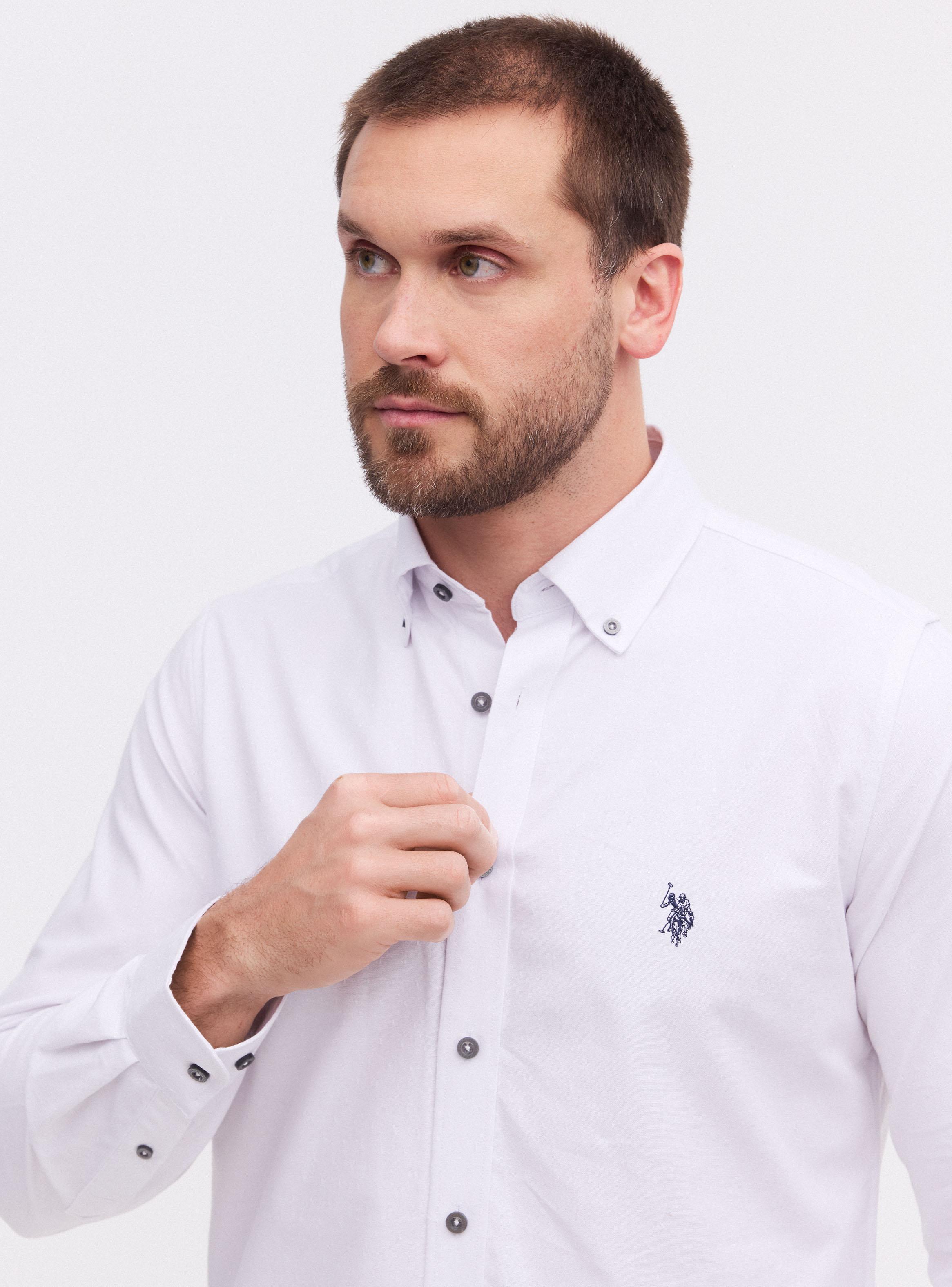 Camisa Algodón Manga Larga Regular Fit-2