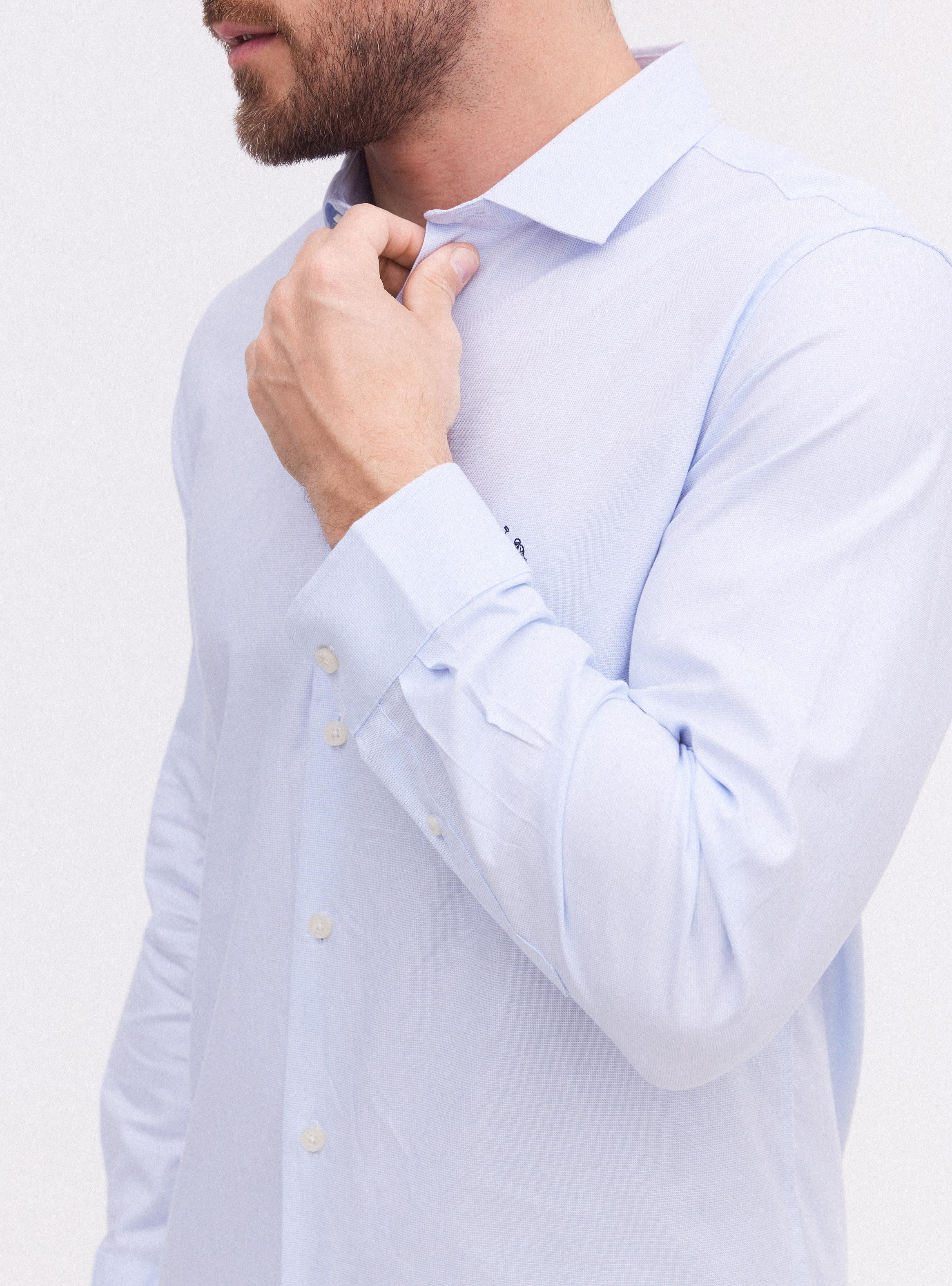 Camisa Manga Larga Algodón Regular Fit-3