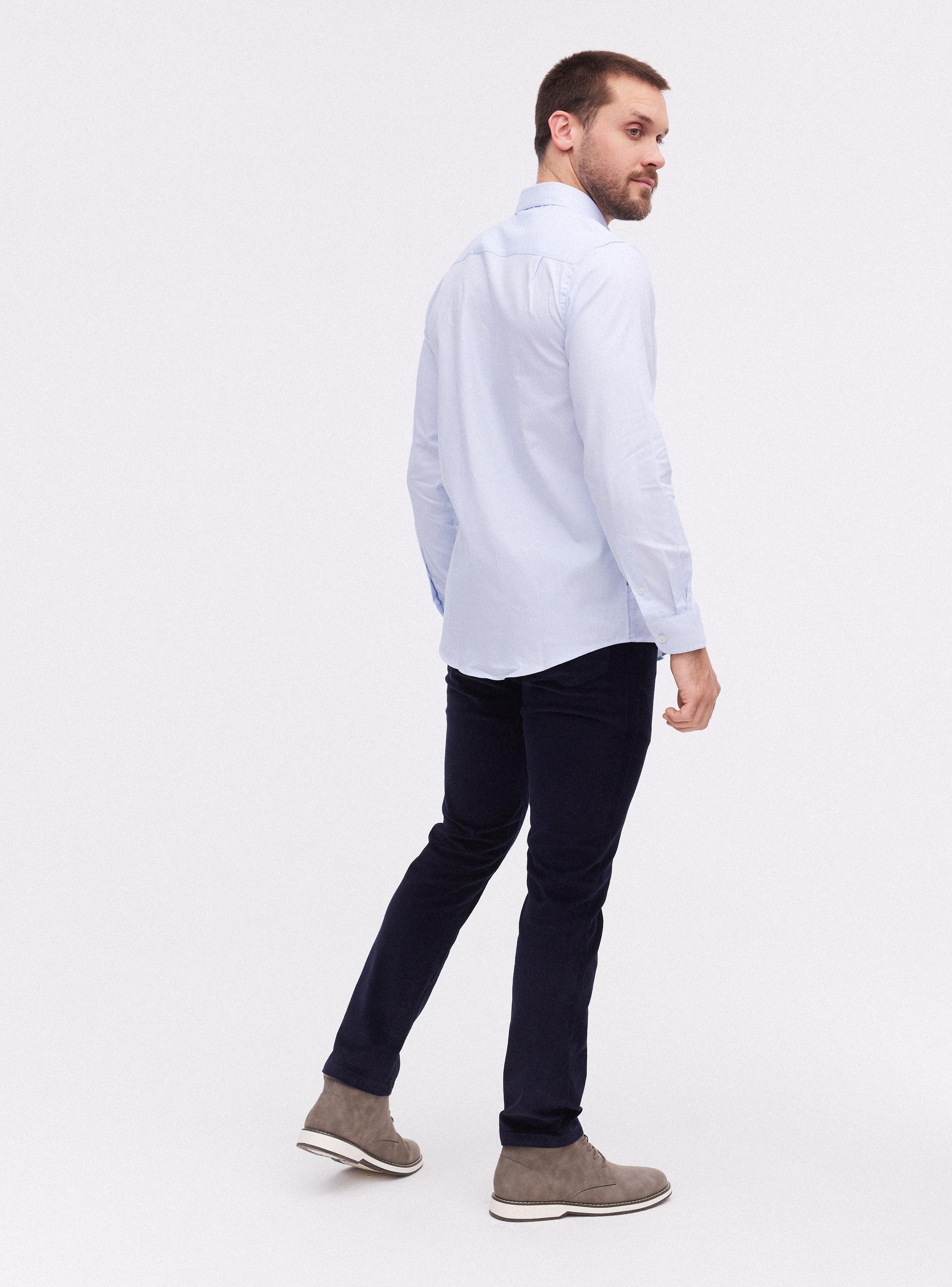 Camisa Manga Larga Algodón Regular Fit-5