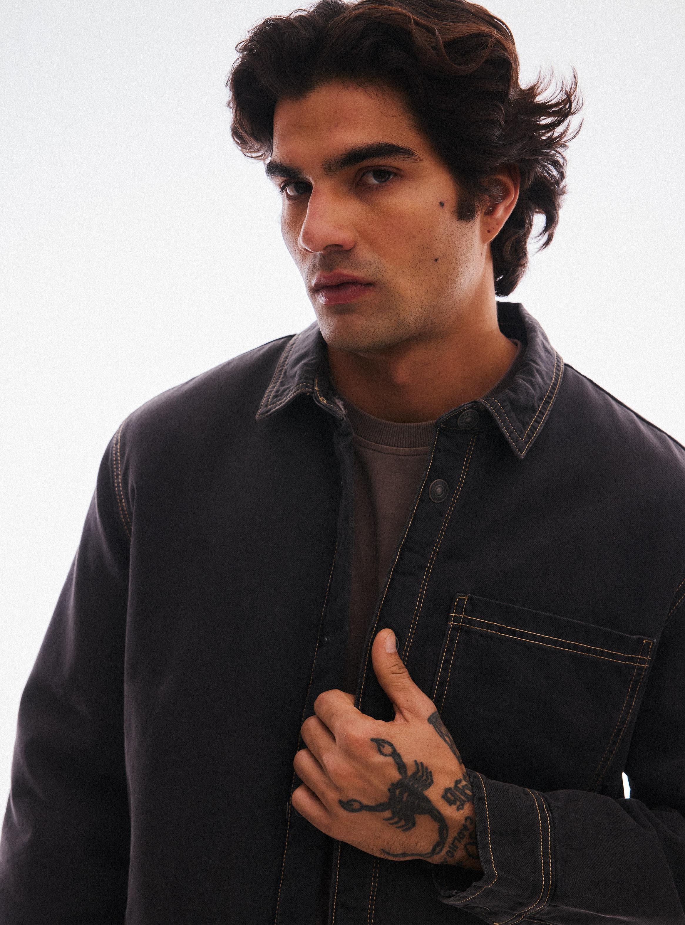 Chaqueta Sobrecamisa con Chiporro Interior-2