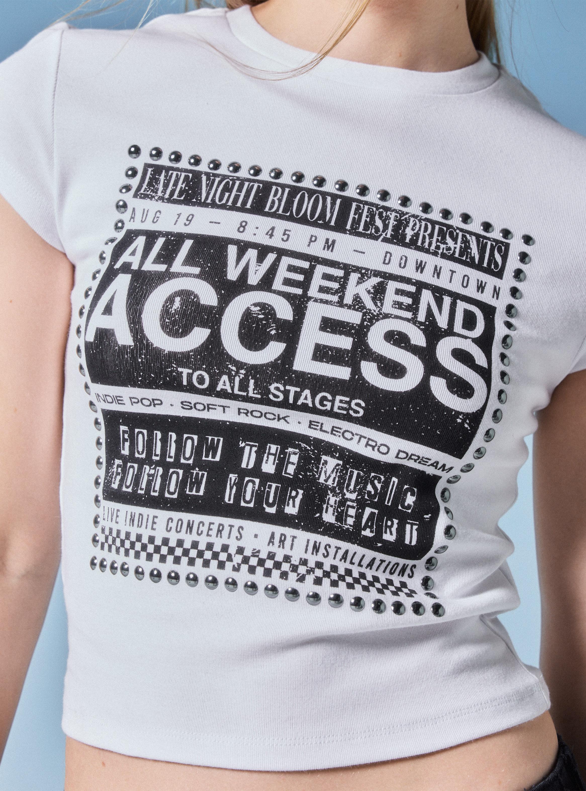 Polera Estampado Frontal Access-3