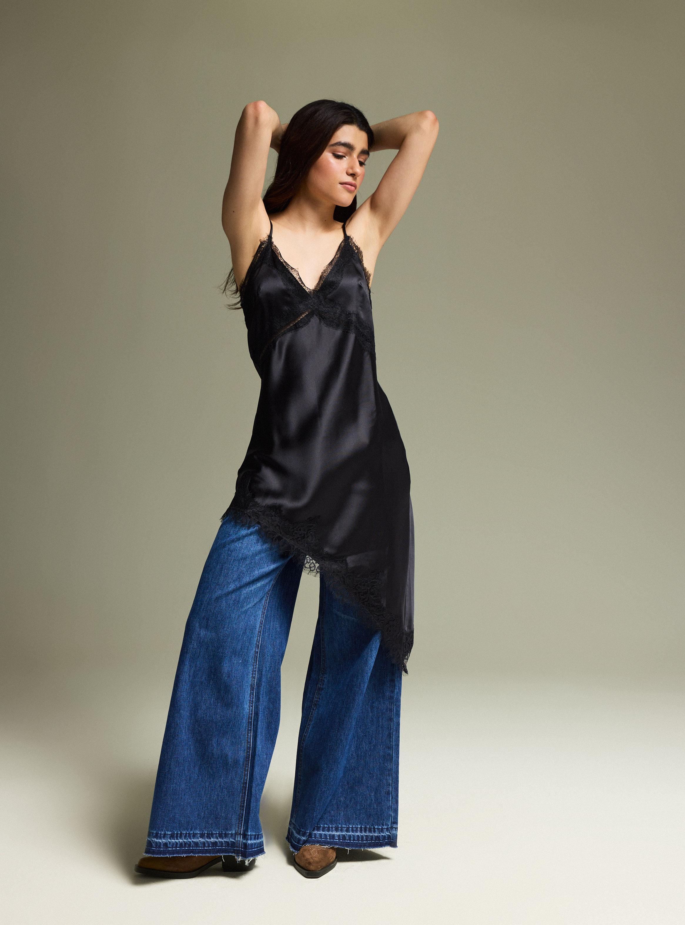 Vestido Asimétrico Lencero-4