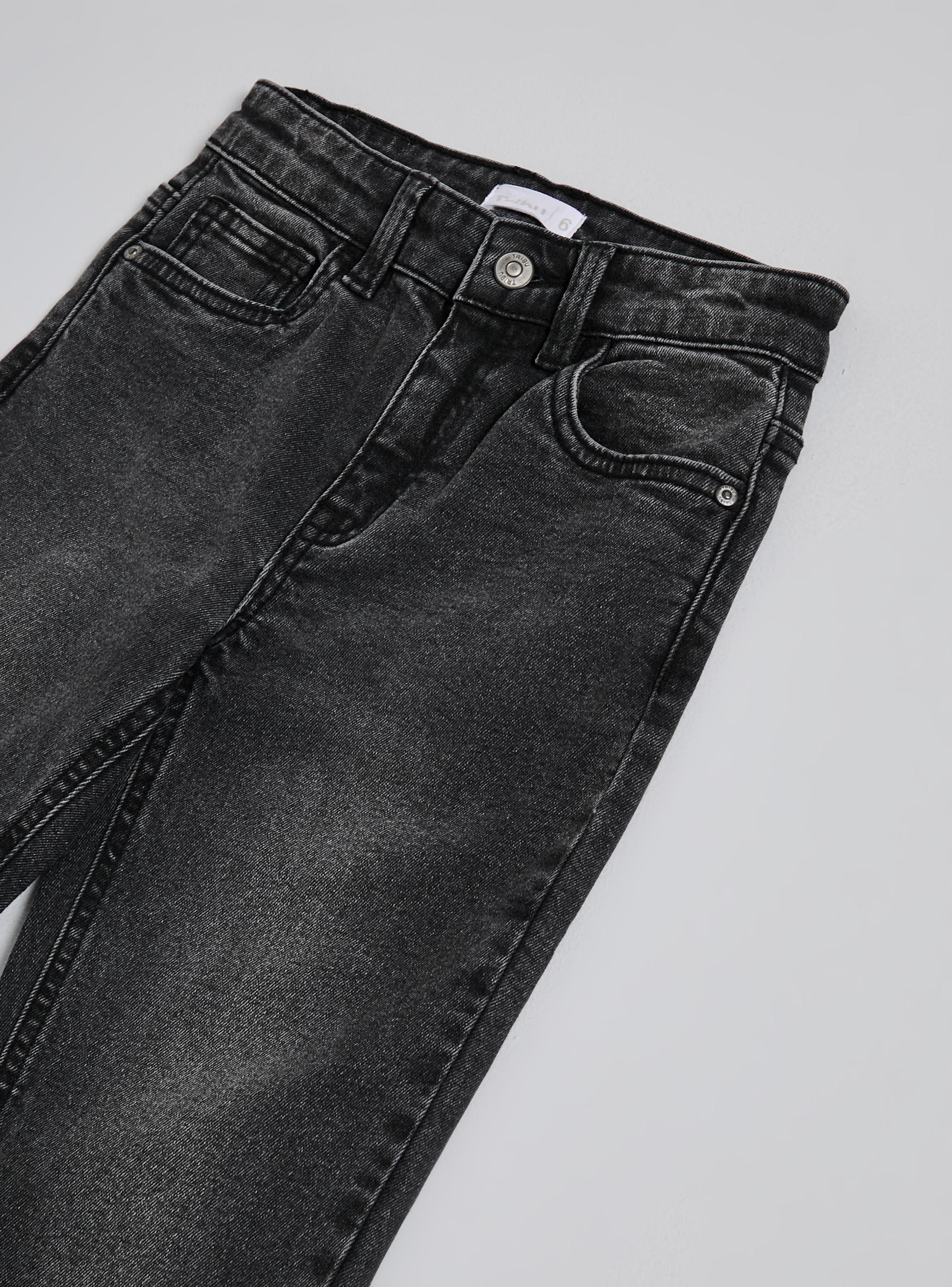 Jeans Slim Fit Básico Denim-3