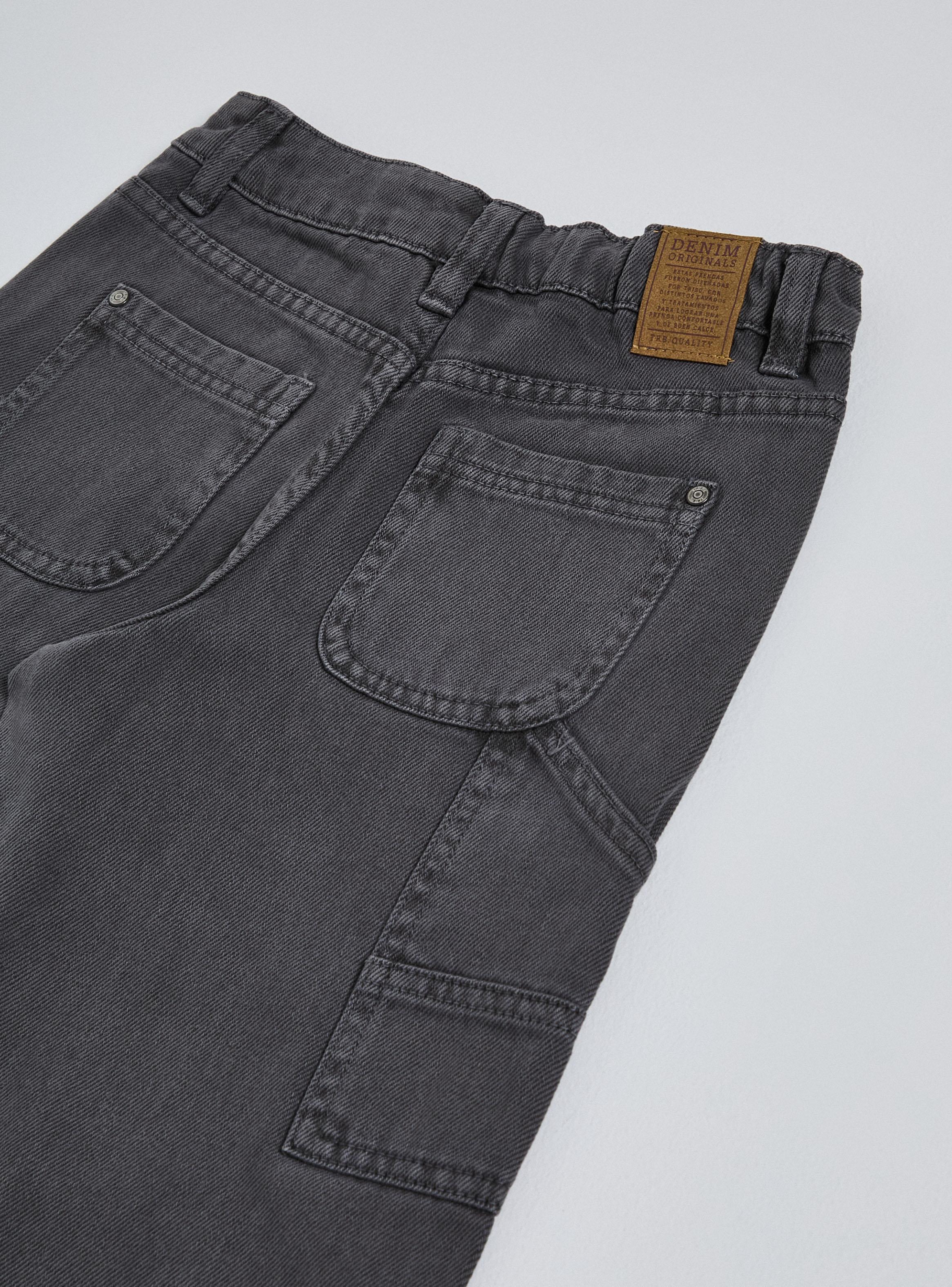 Jeans Tipo Carpintero Denim-2