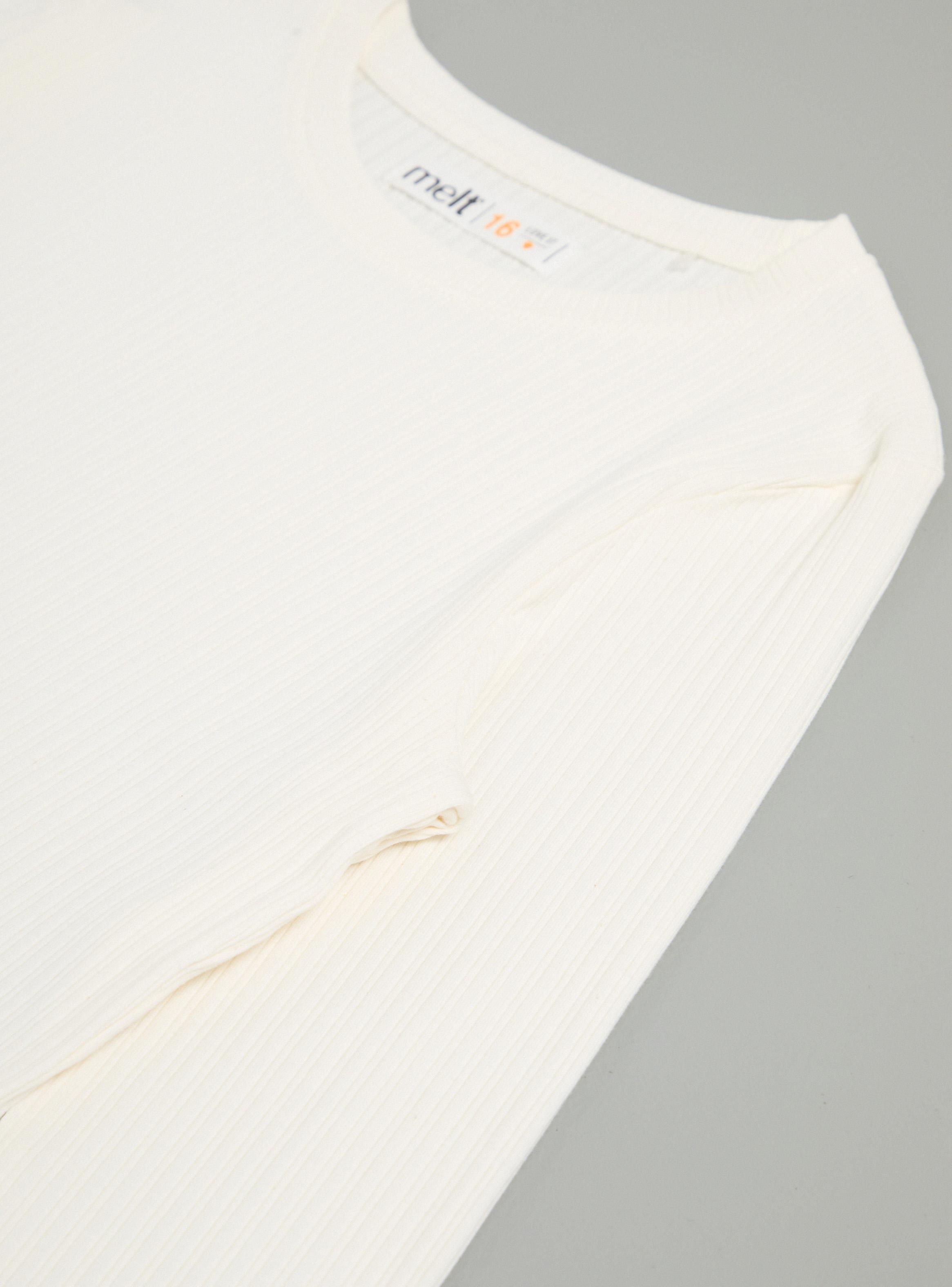 Polera Acanalada Manga Larga con Terminación Rule-3