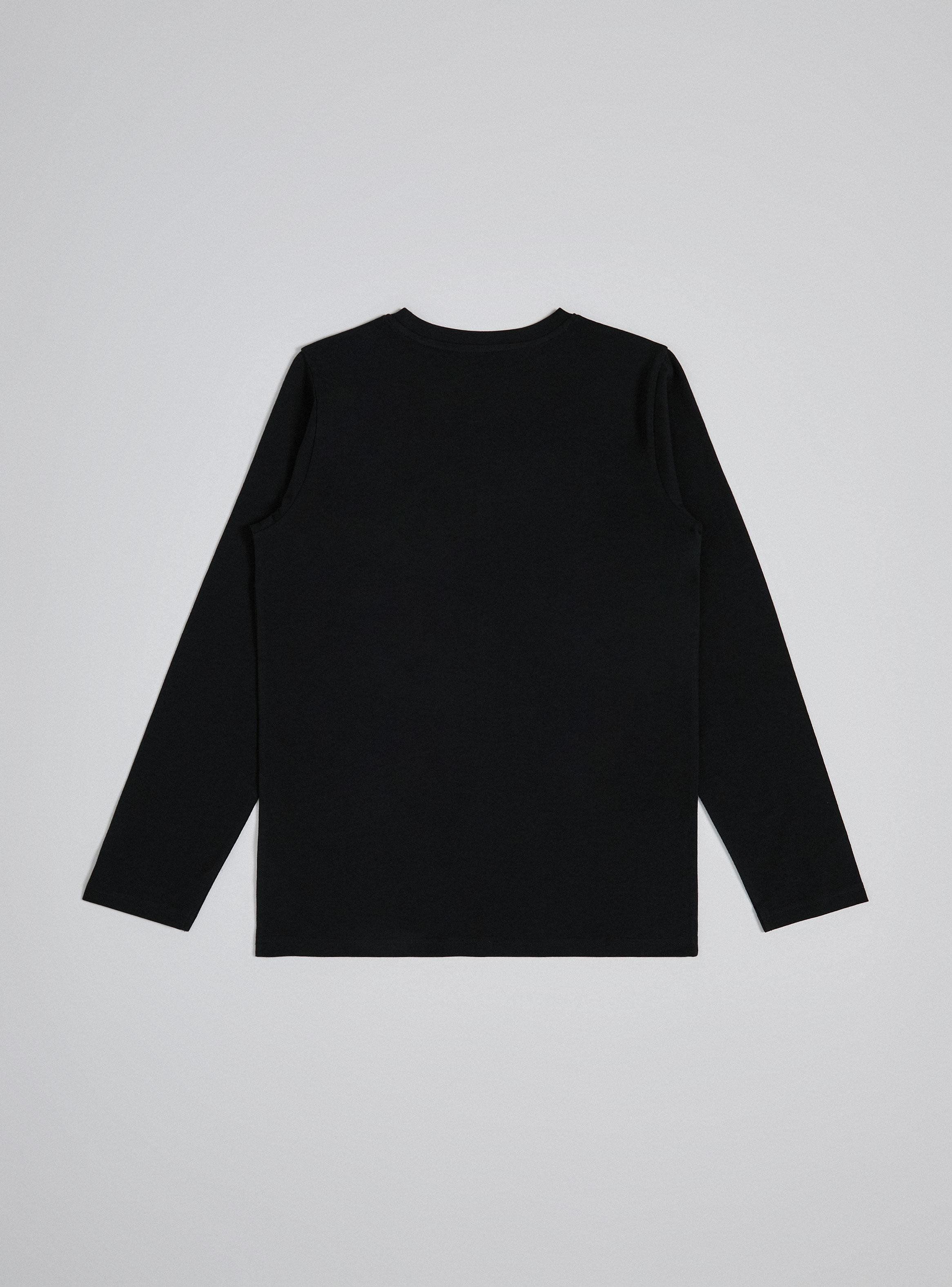 Polera Básica Color Sólido con Bolsillo Niño-2