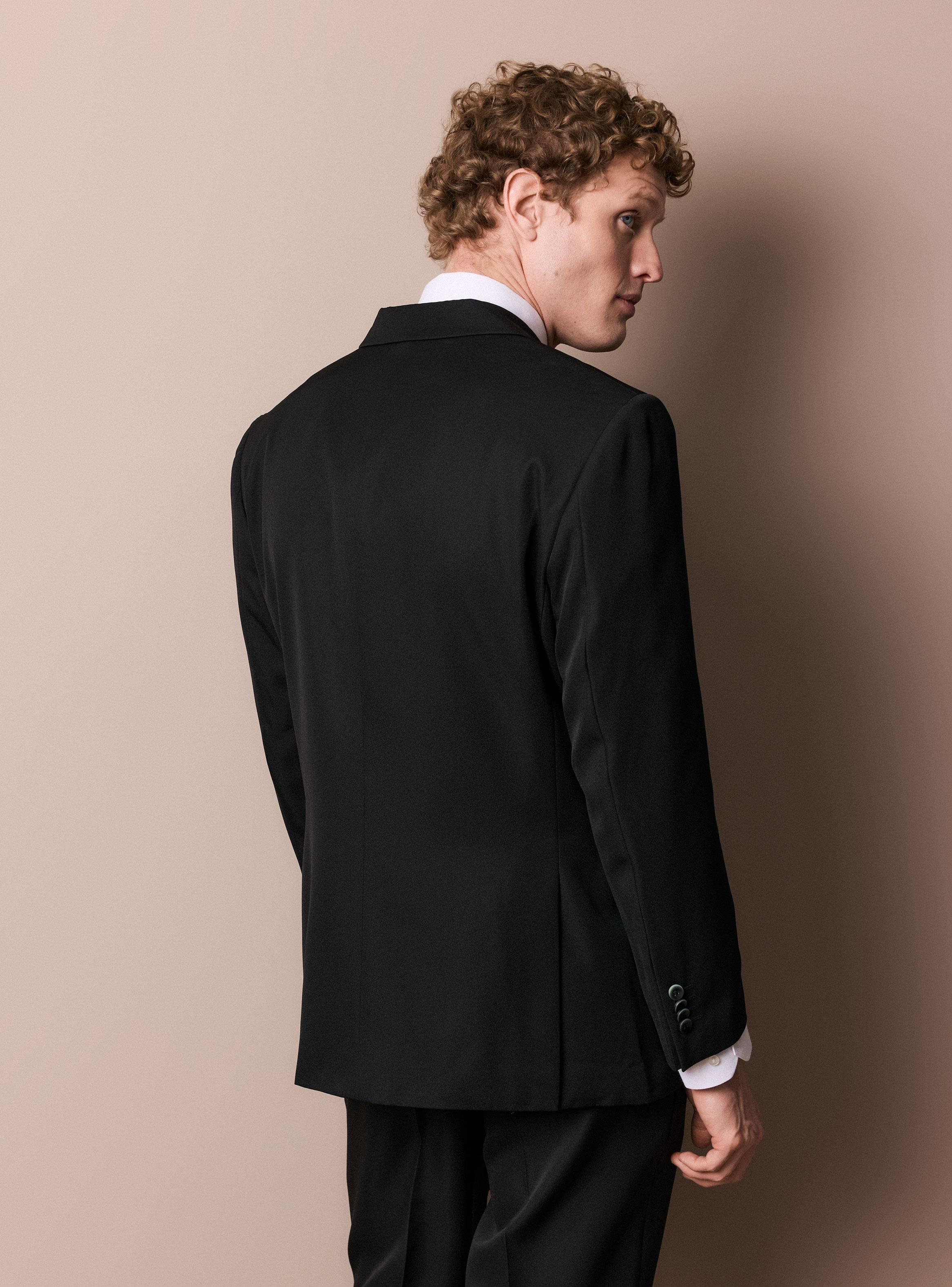 Traje Recto Liso Regular Fit-1