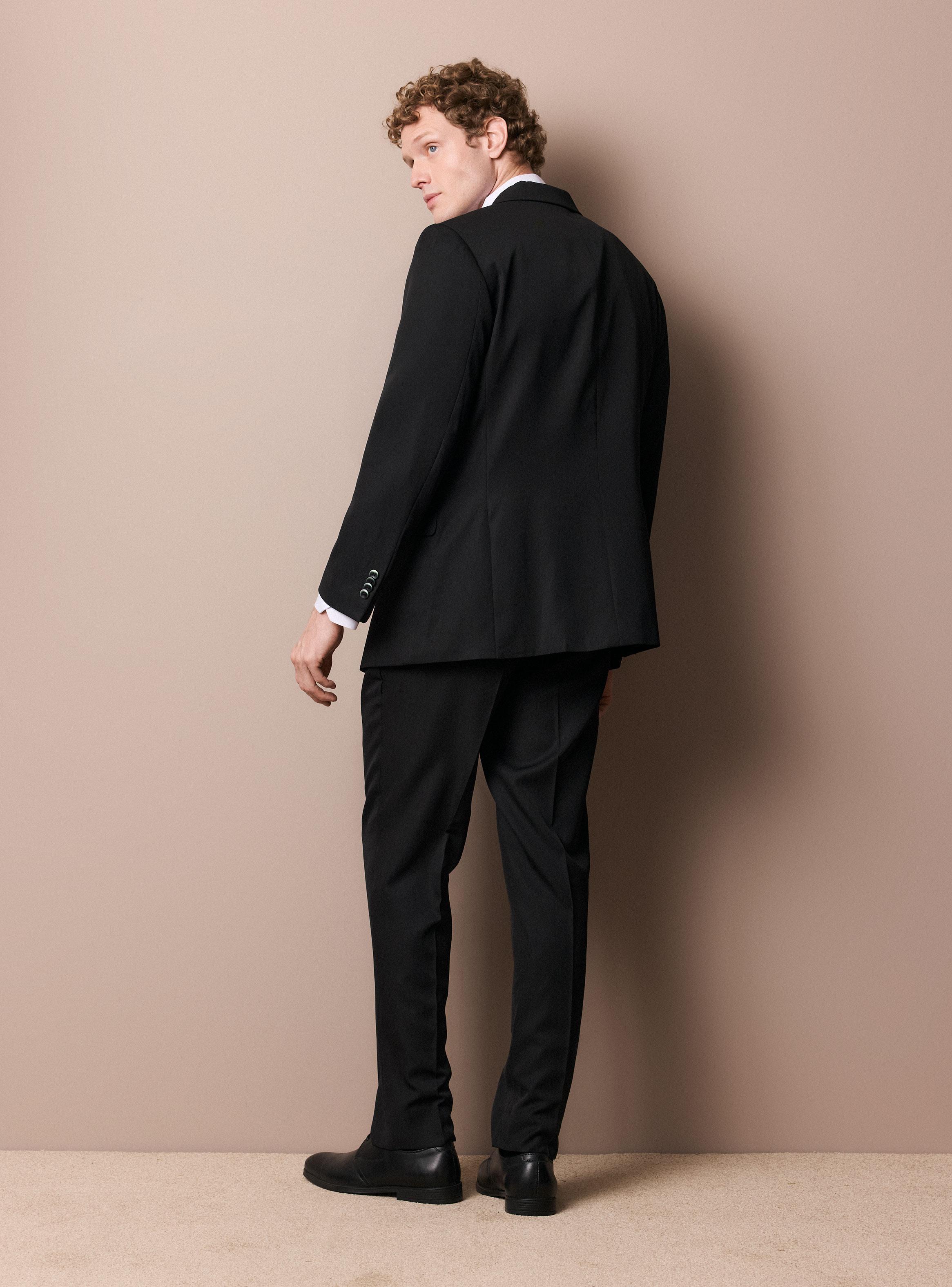 Traje Recto Liso Regular Fit-5