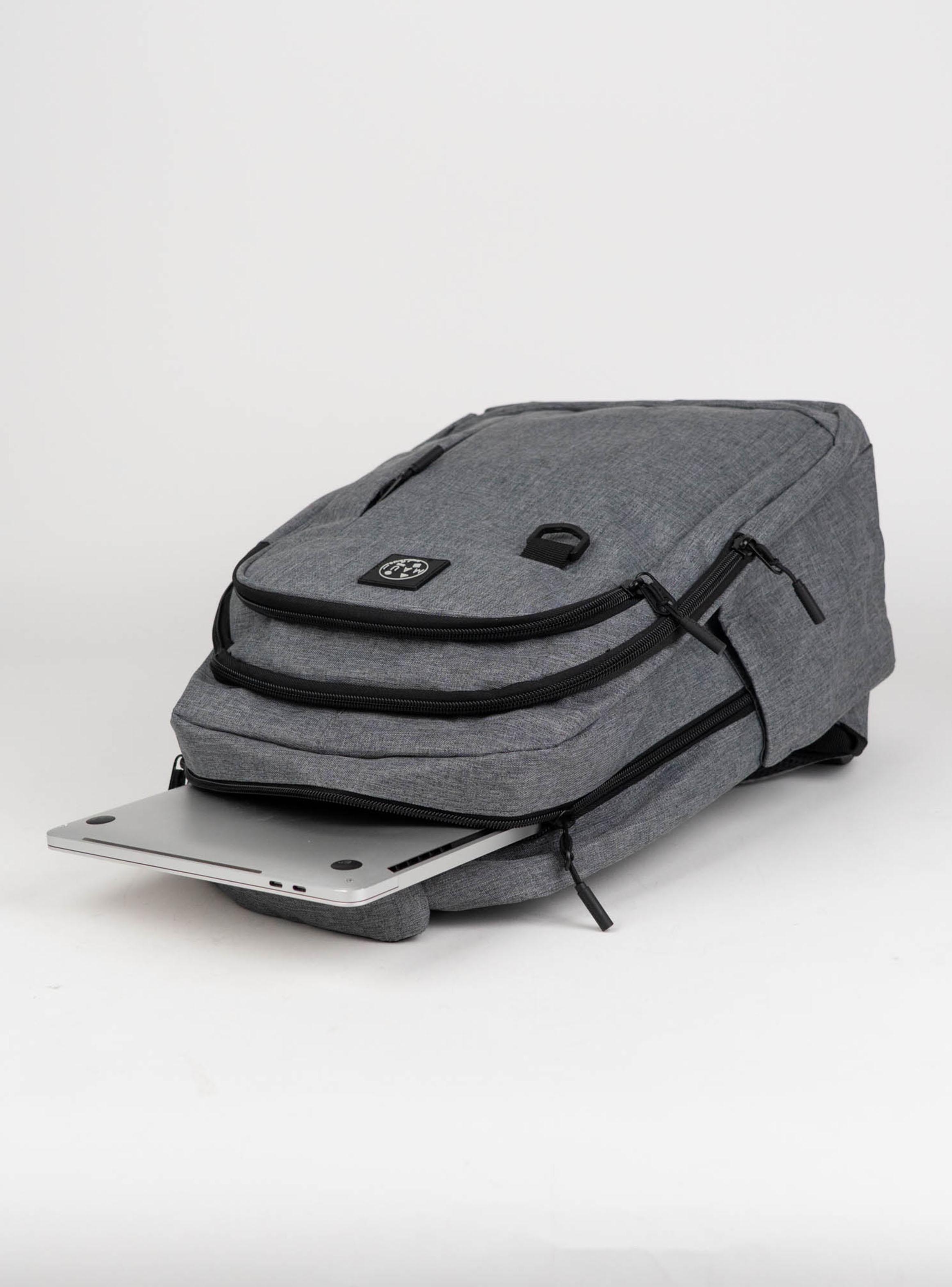 Mochila Escolar Grey Melange-4