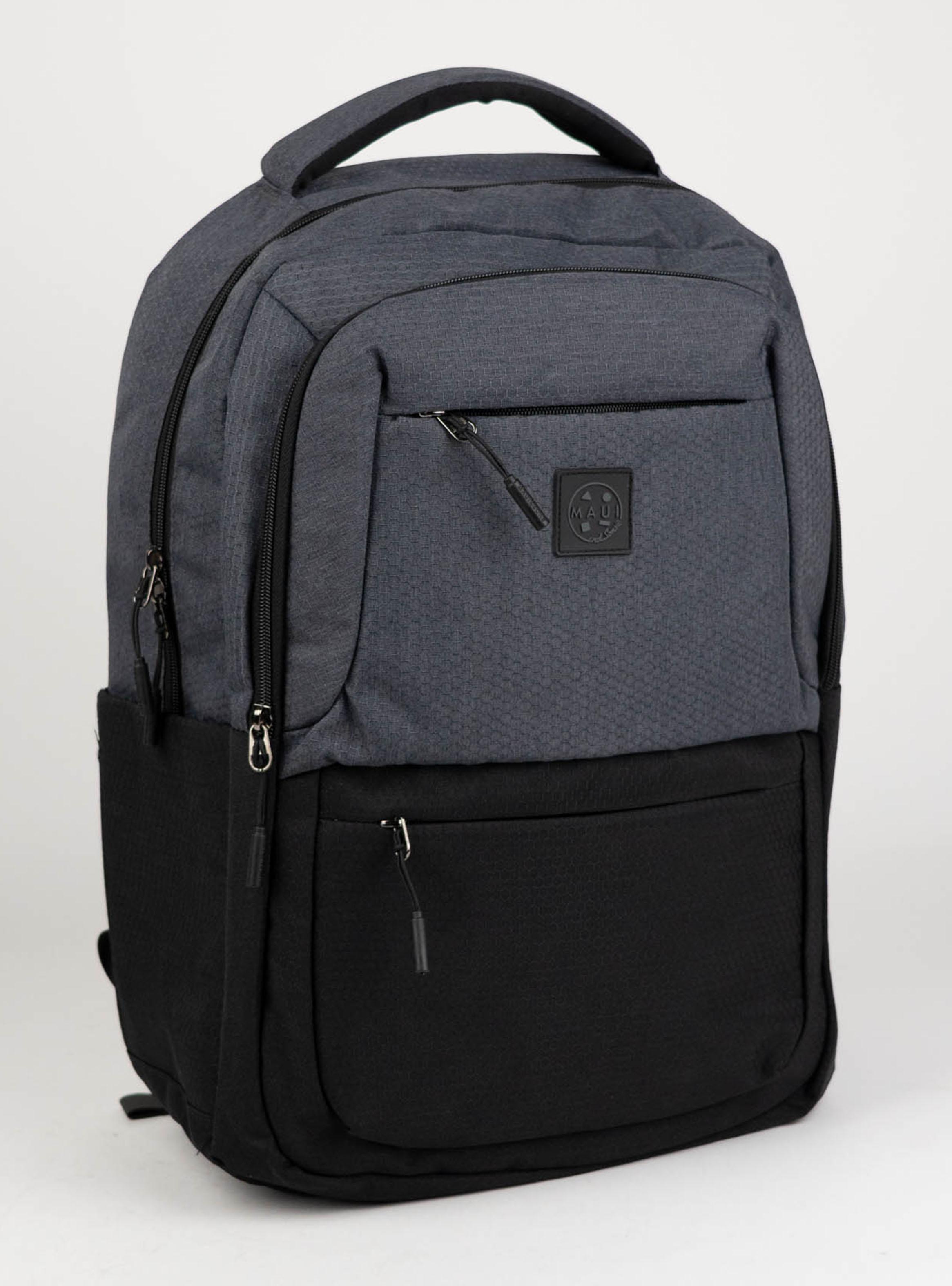 Mochila Escolar Color Block Grey-0