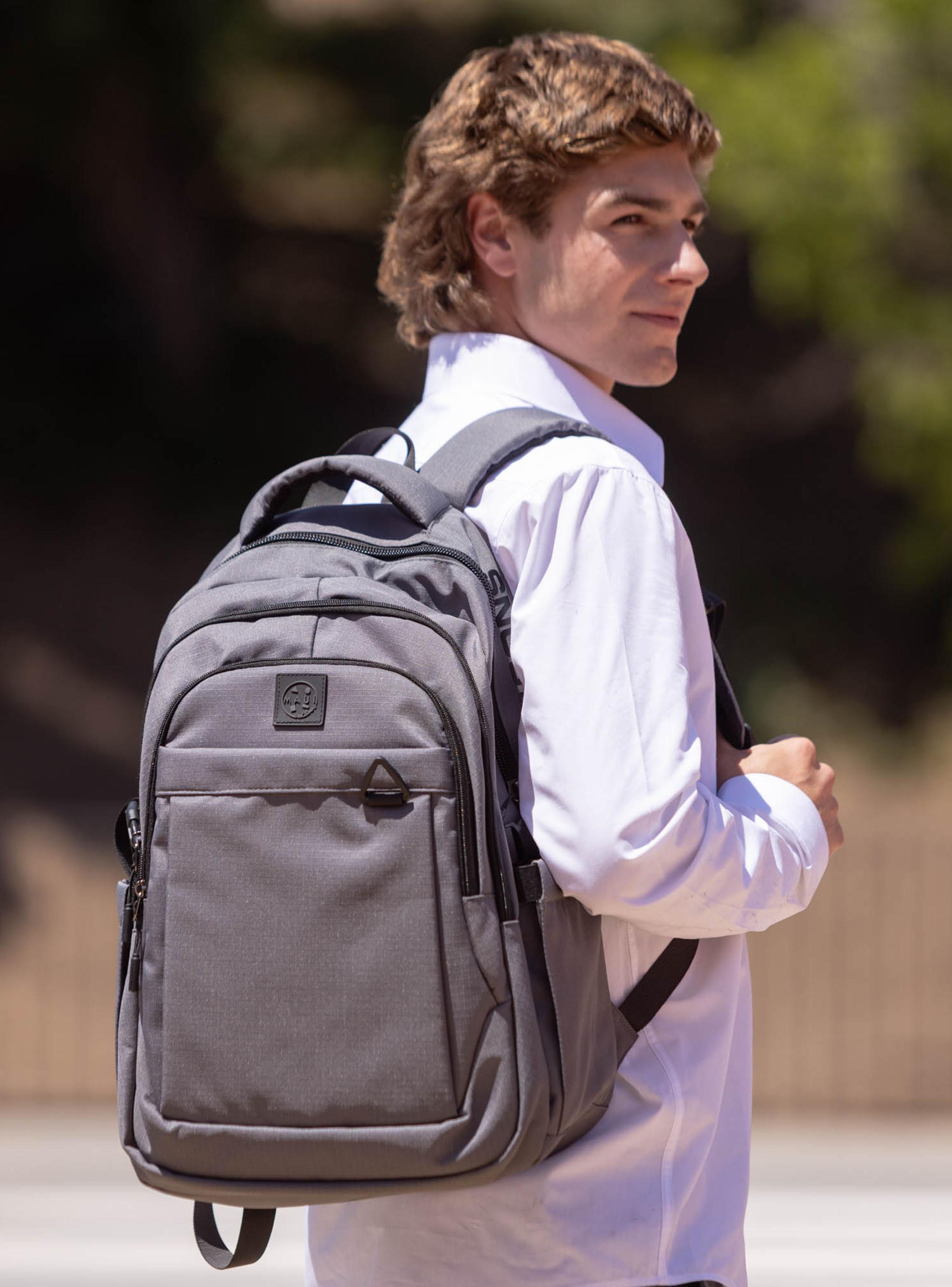 Mochila Escolar Grey-0