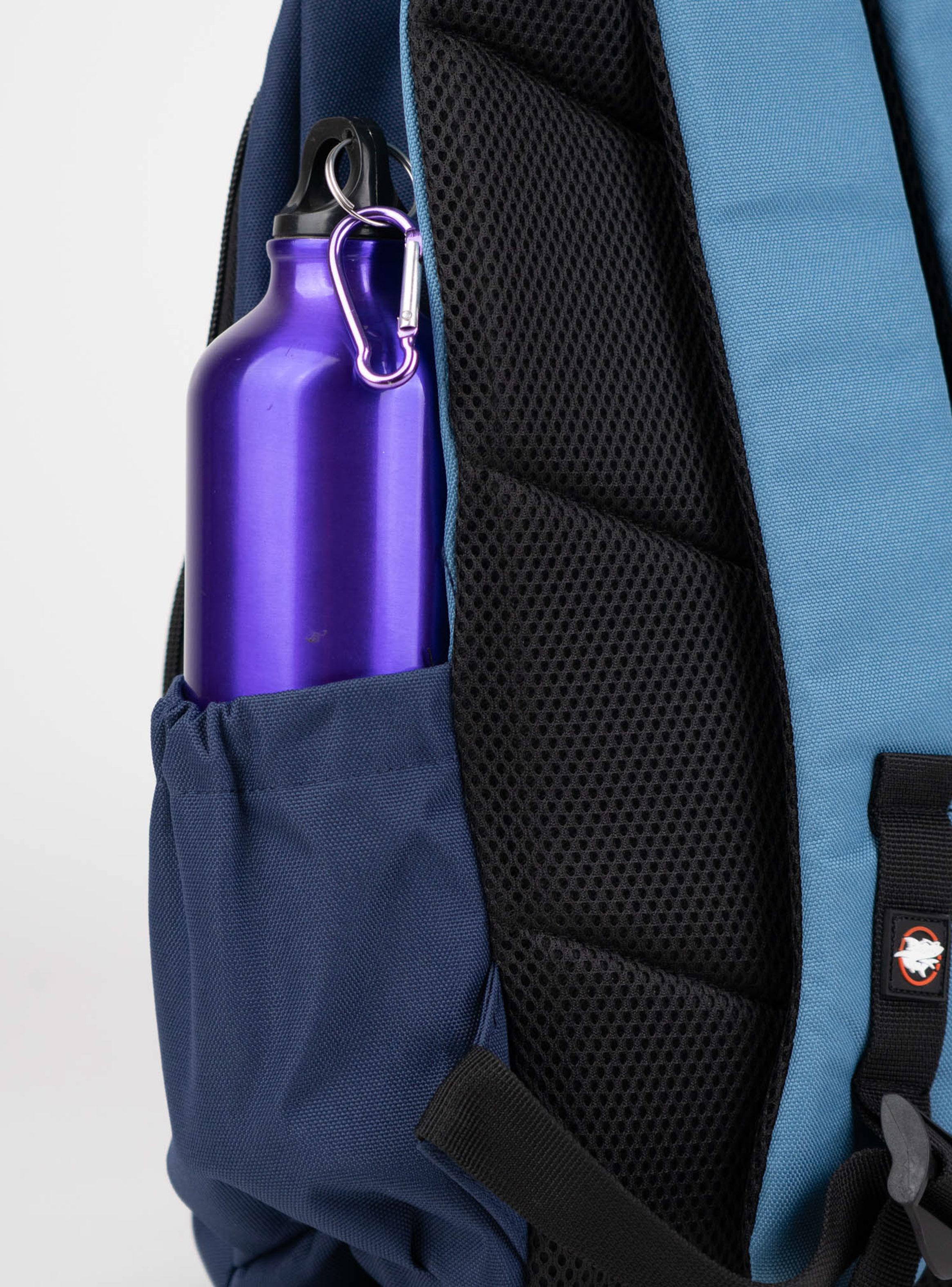 Mochila Escolar Black con Estampado Shark-5