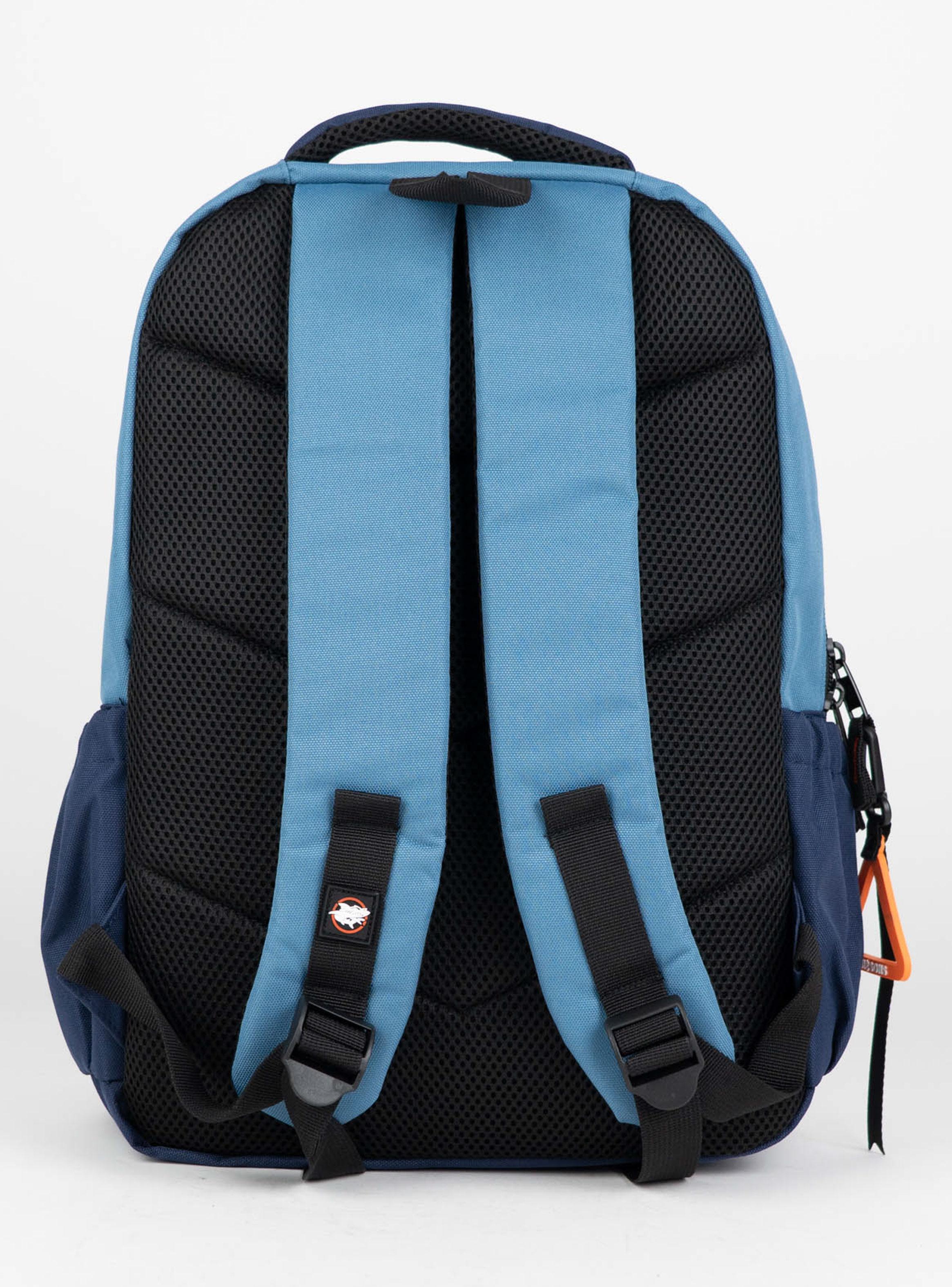 Mochila Escolar Blue con Shark Print-2