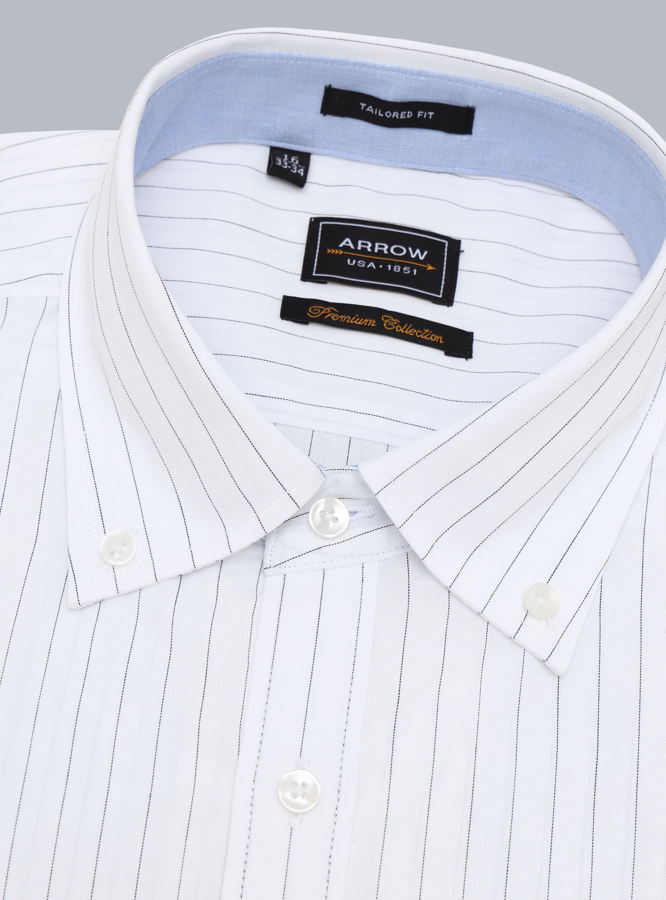 Camisa Formal Diseño a Rayas-4