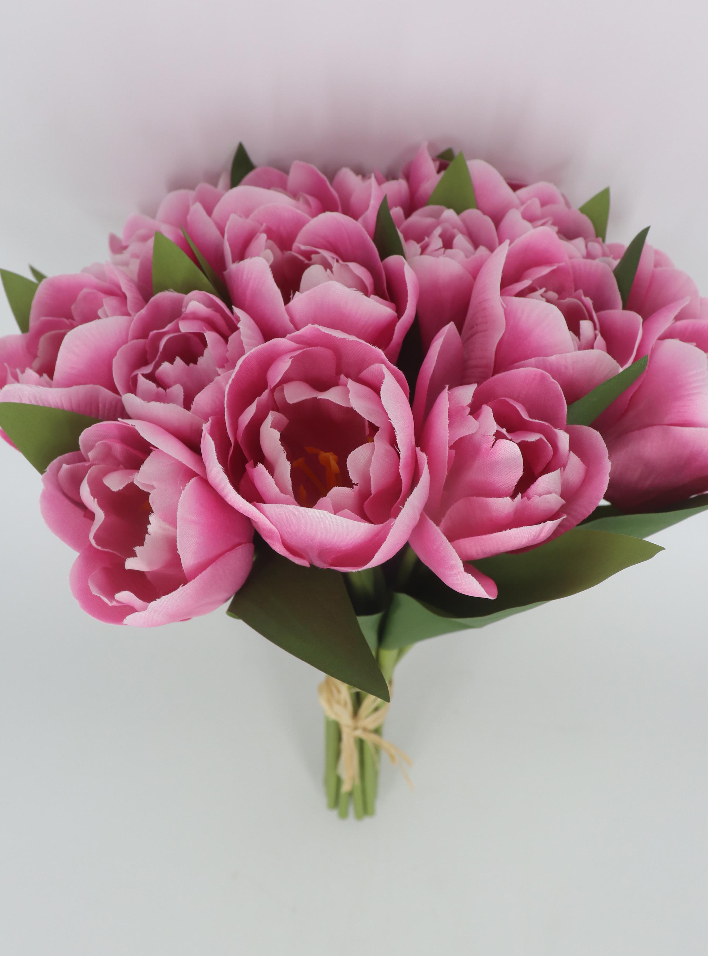 Ramo Tulipan Rosado-2