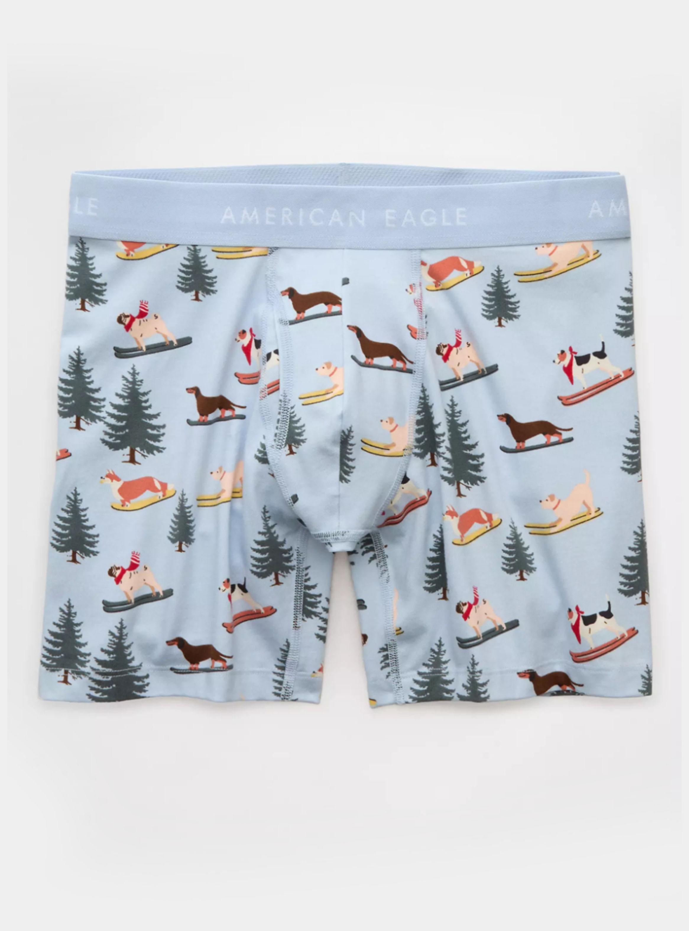 Bóxer Brief Clásico de 6'' de Perros en Esquí-2