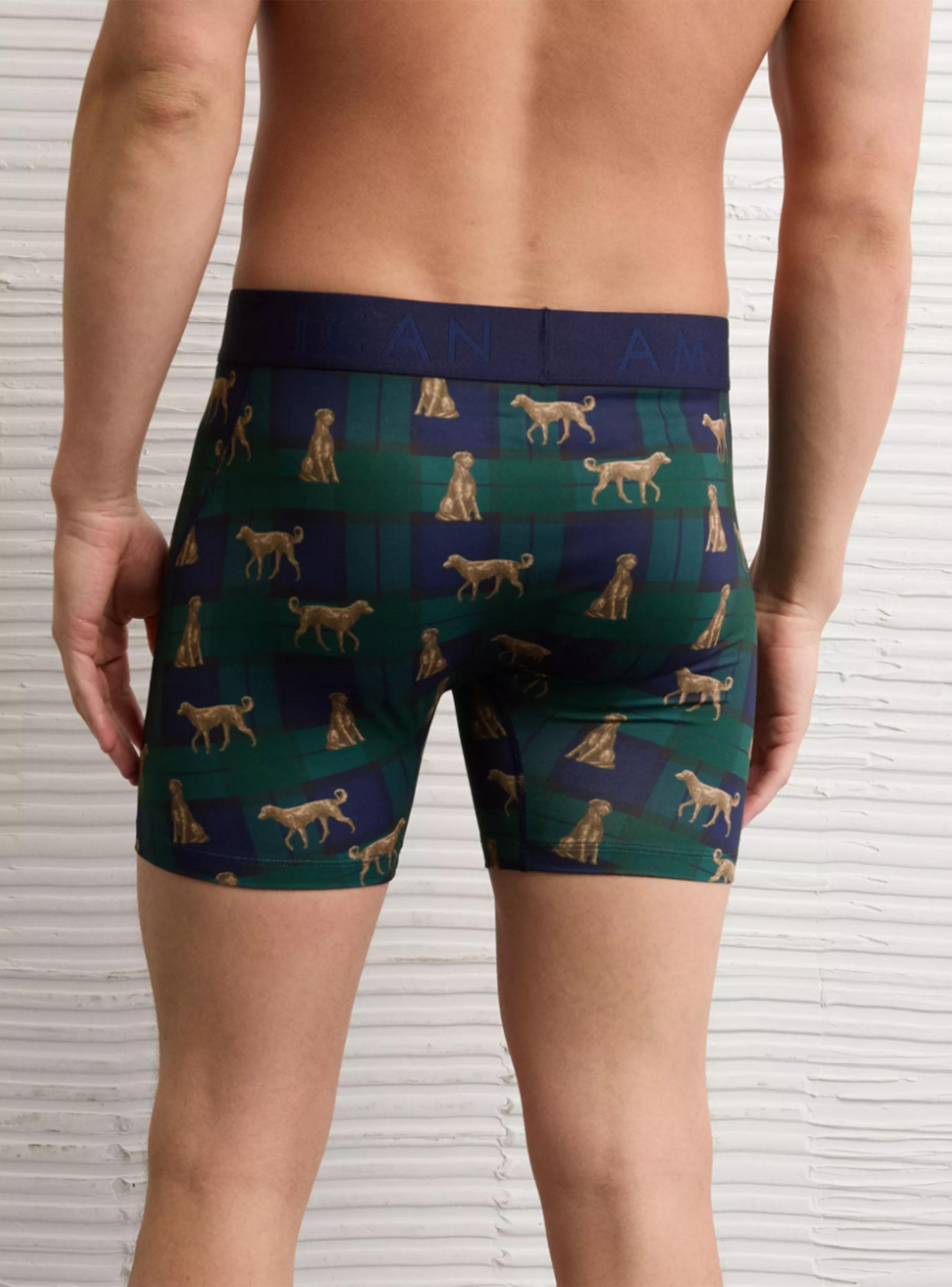 Bóxer Brief Flex de 6'' con Estampado de Perros-1