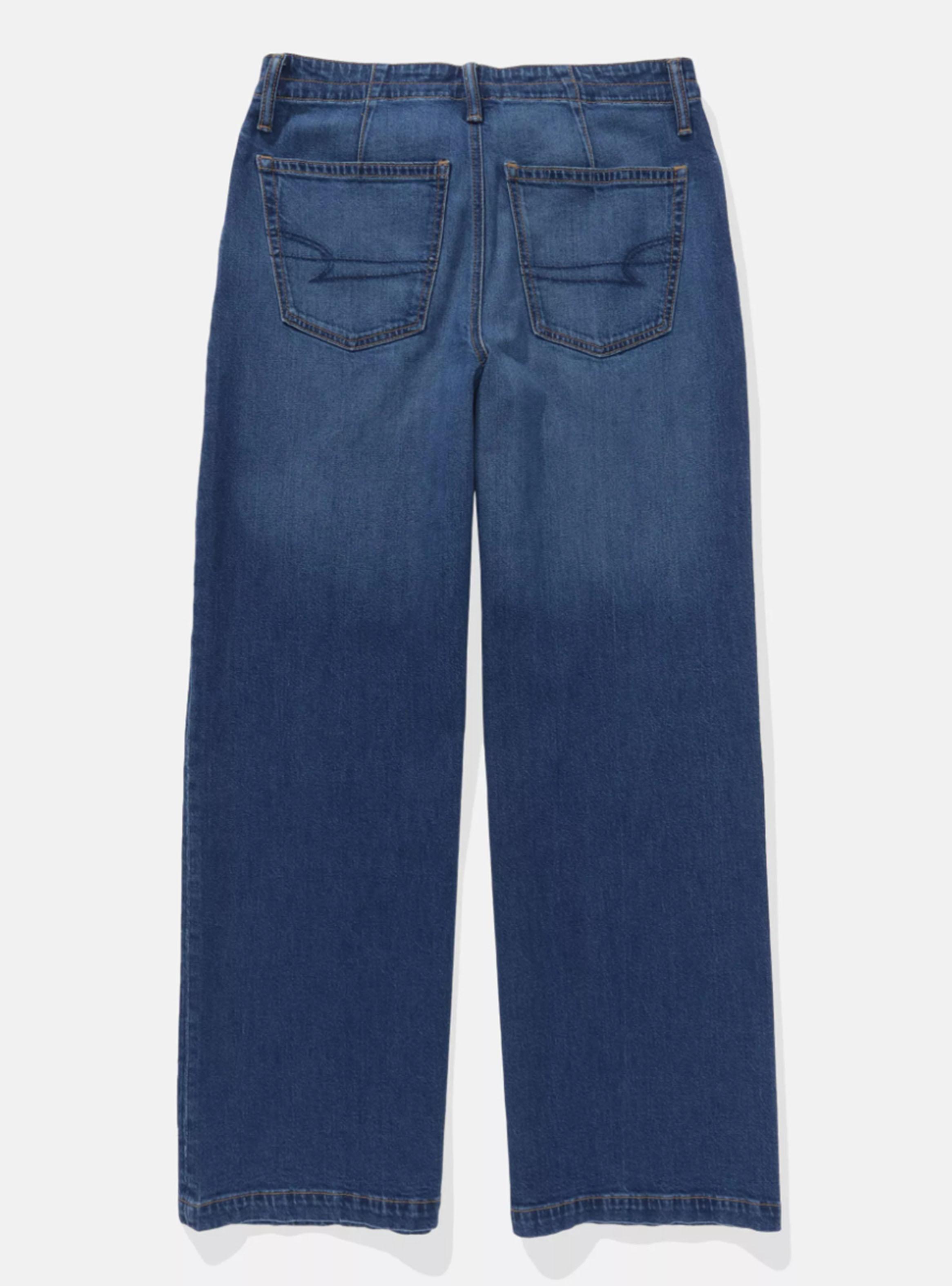 Jeans Ae Ultra Wide Leg Jean Tiro Bajo-3