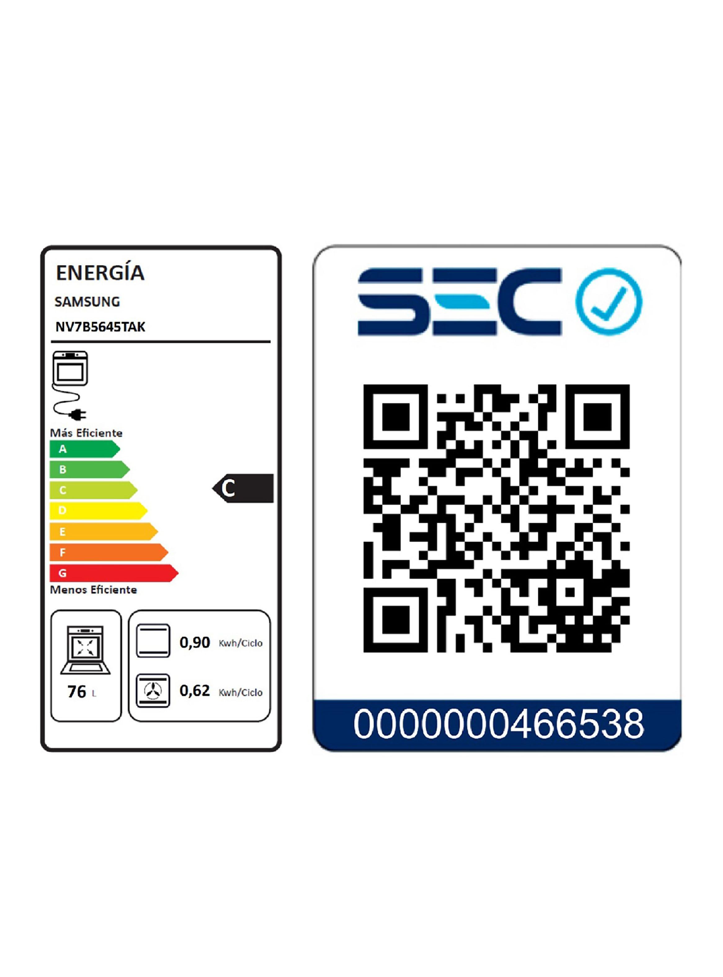 Horno Eléctrico 76L Series 5 Dual Cook y Air Fry Conexión Wi-Fi Negro-6