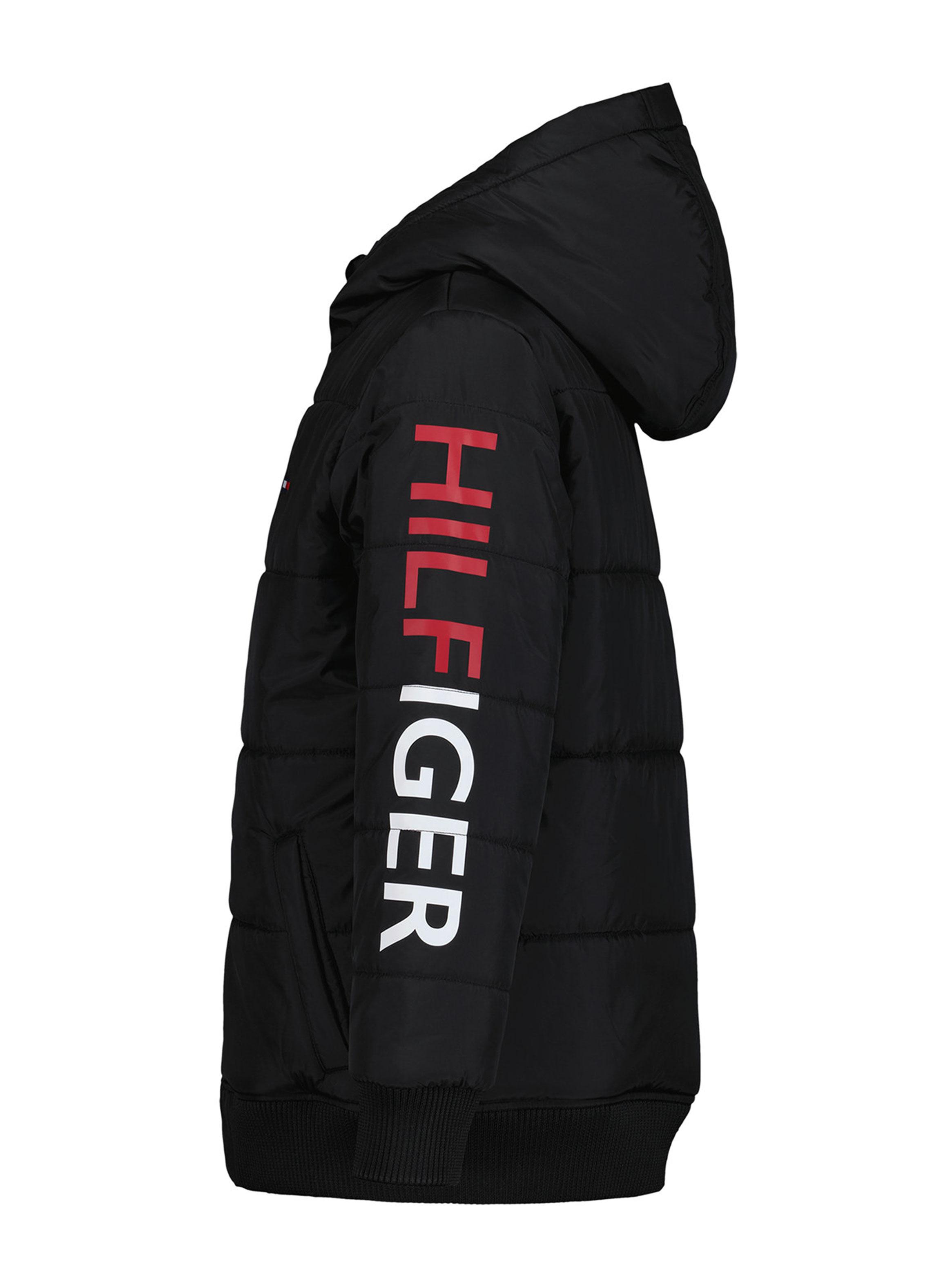 Parka Detalle Manga Logo Bicolor-2