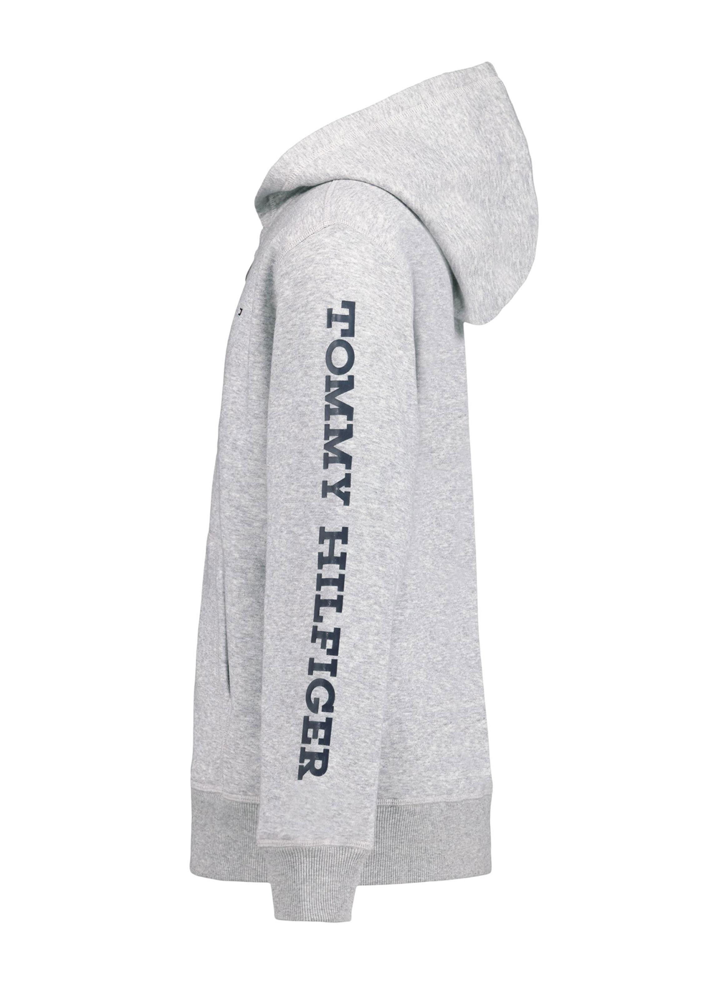 Polerón Capucha con Logo Tipográfico Manga-2