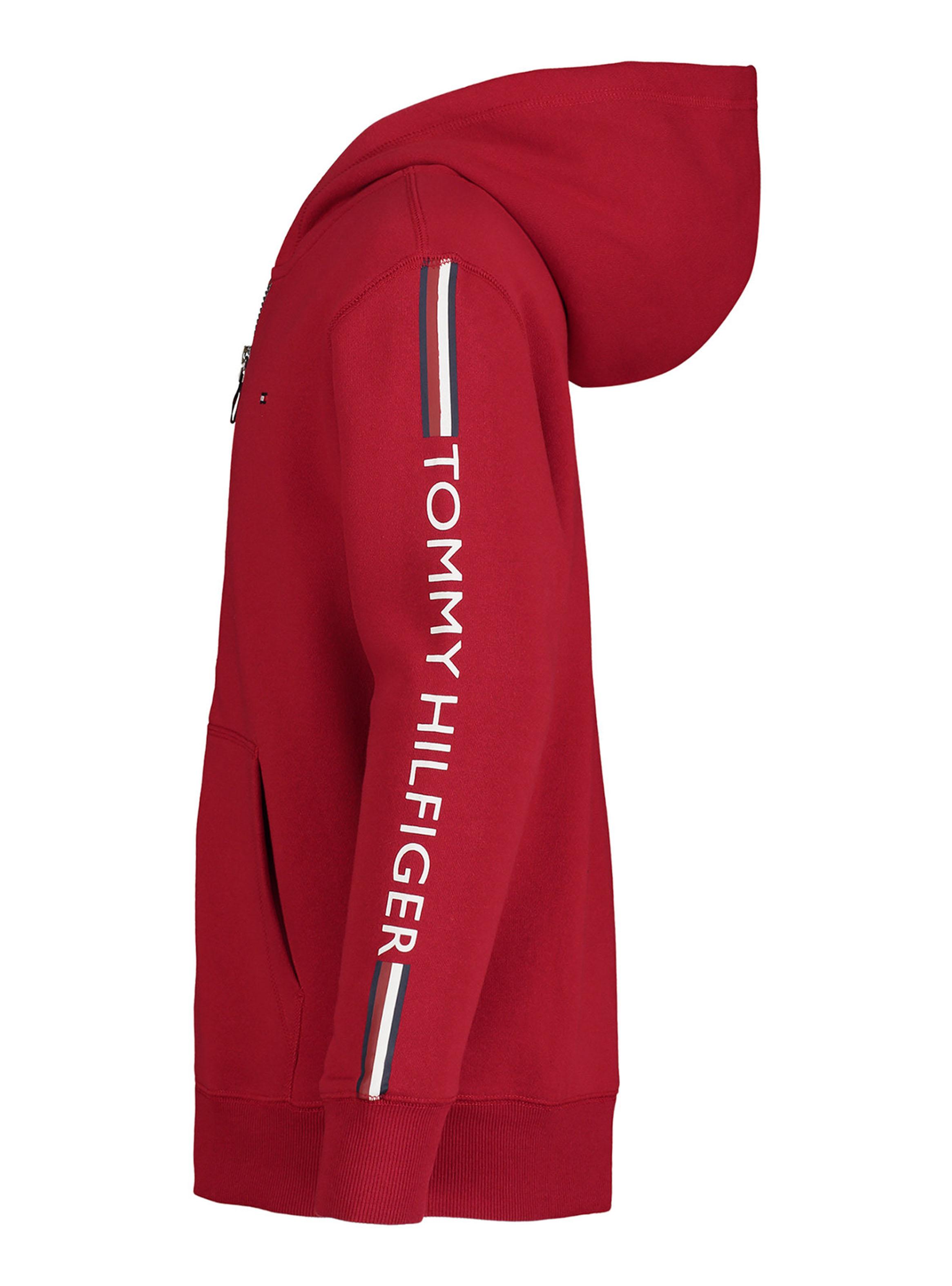 Polerón Capucha Detalle Logo Stripe en Manga-2