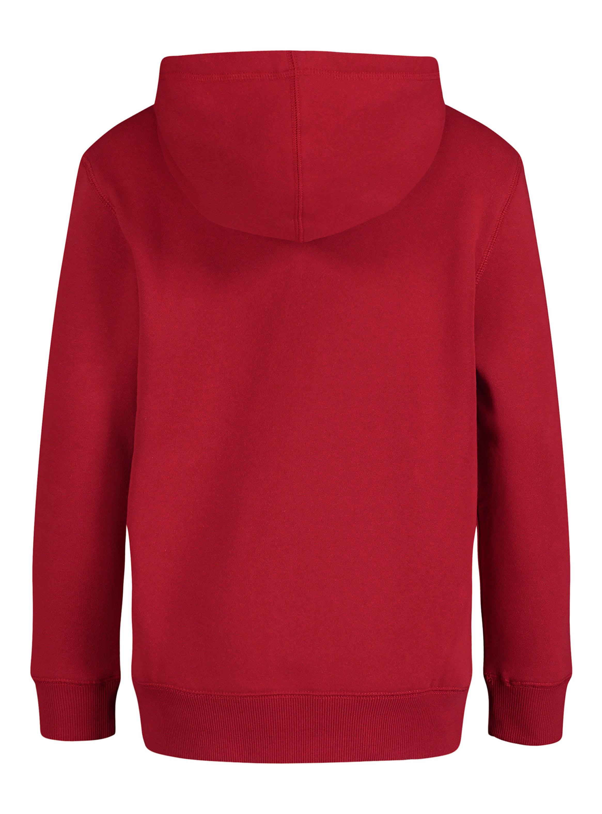 Polerón Capucha Detalle Logo Stripe en Manga-1