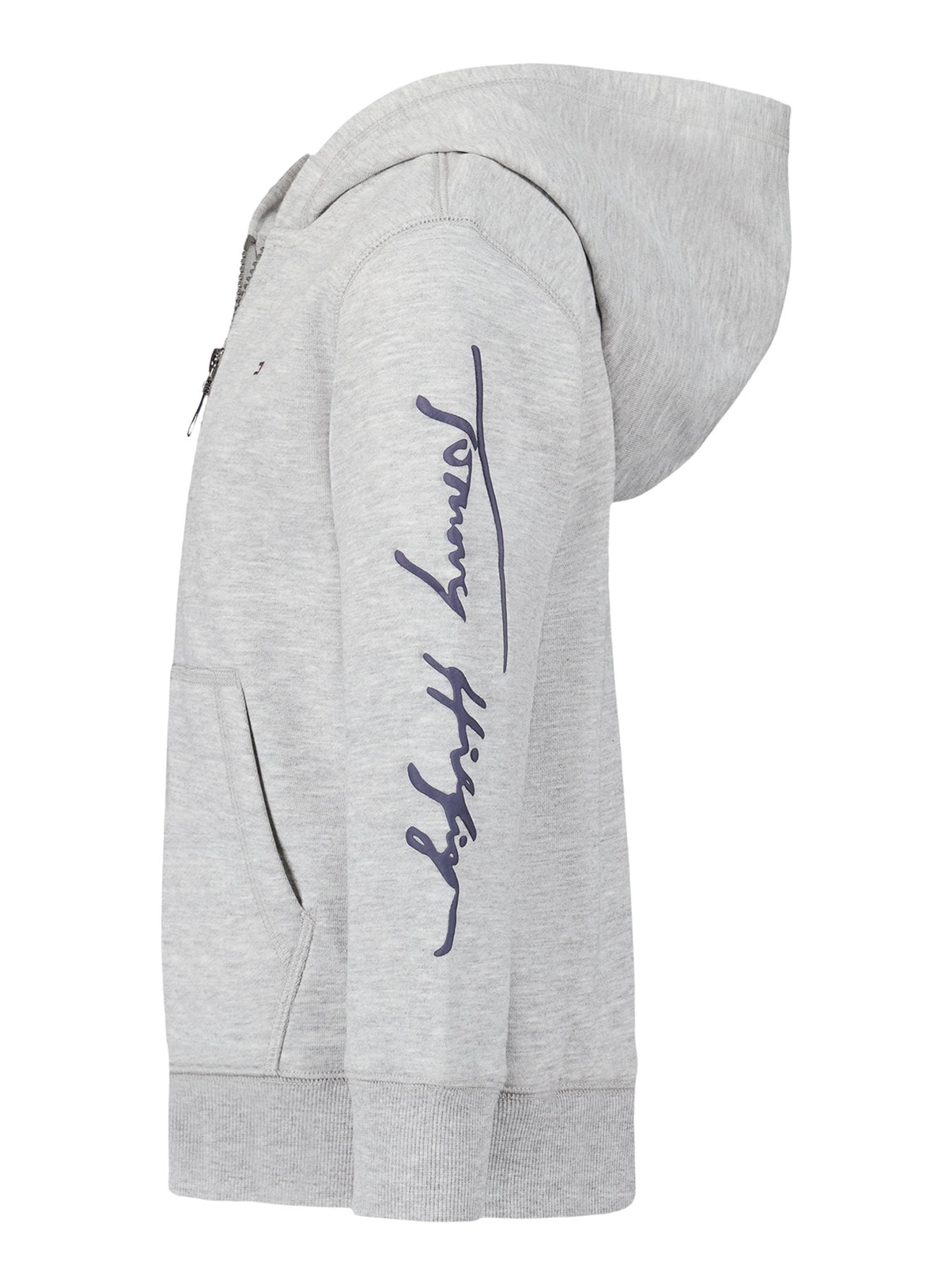 Polerón Detalle Logo Script en Manga Niño-2