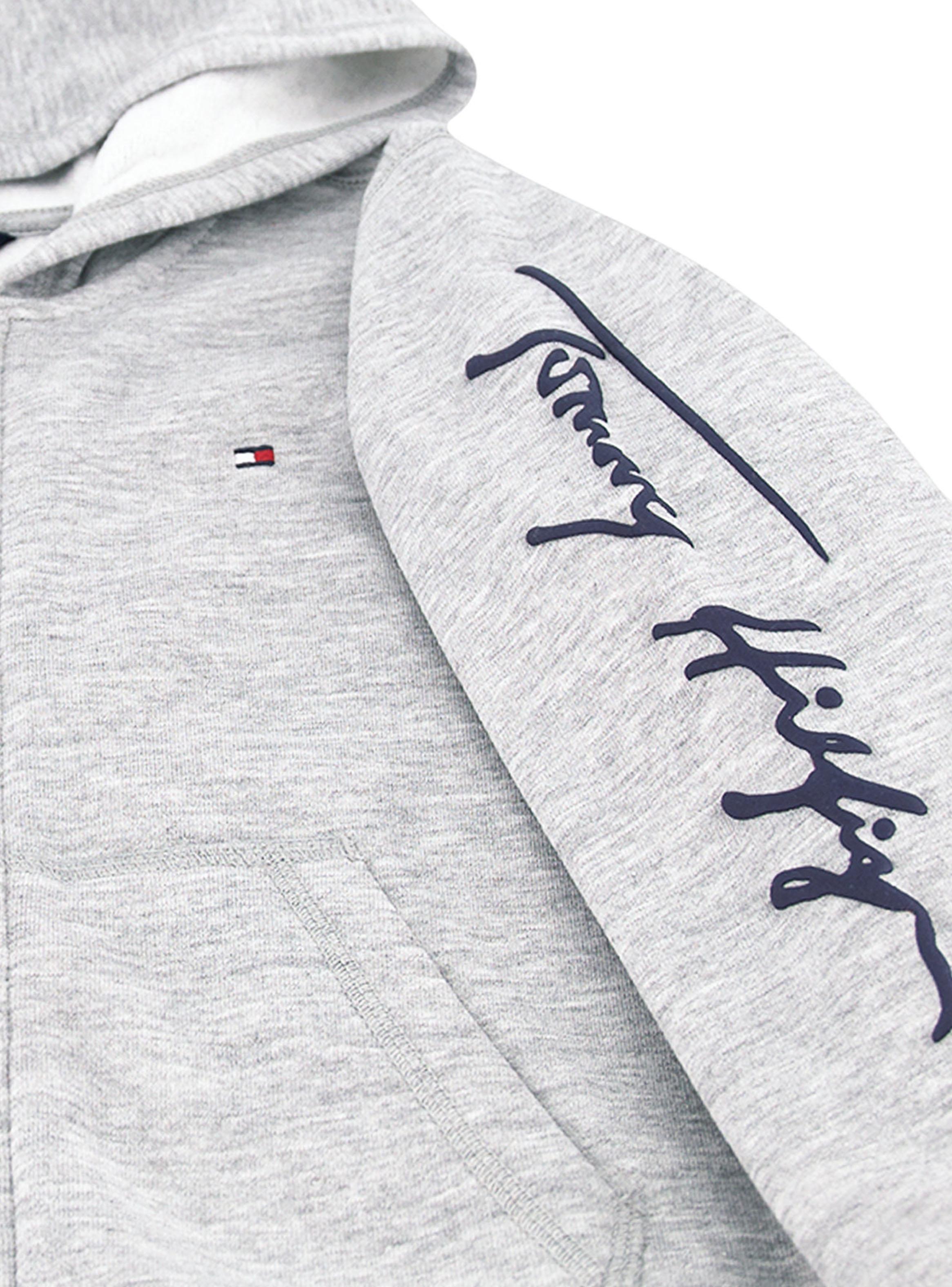 Polerón Detalle Logo Script en Manga Niño-3